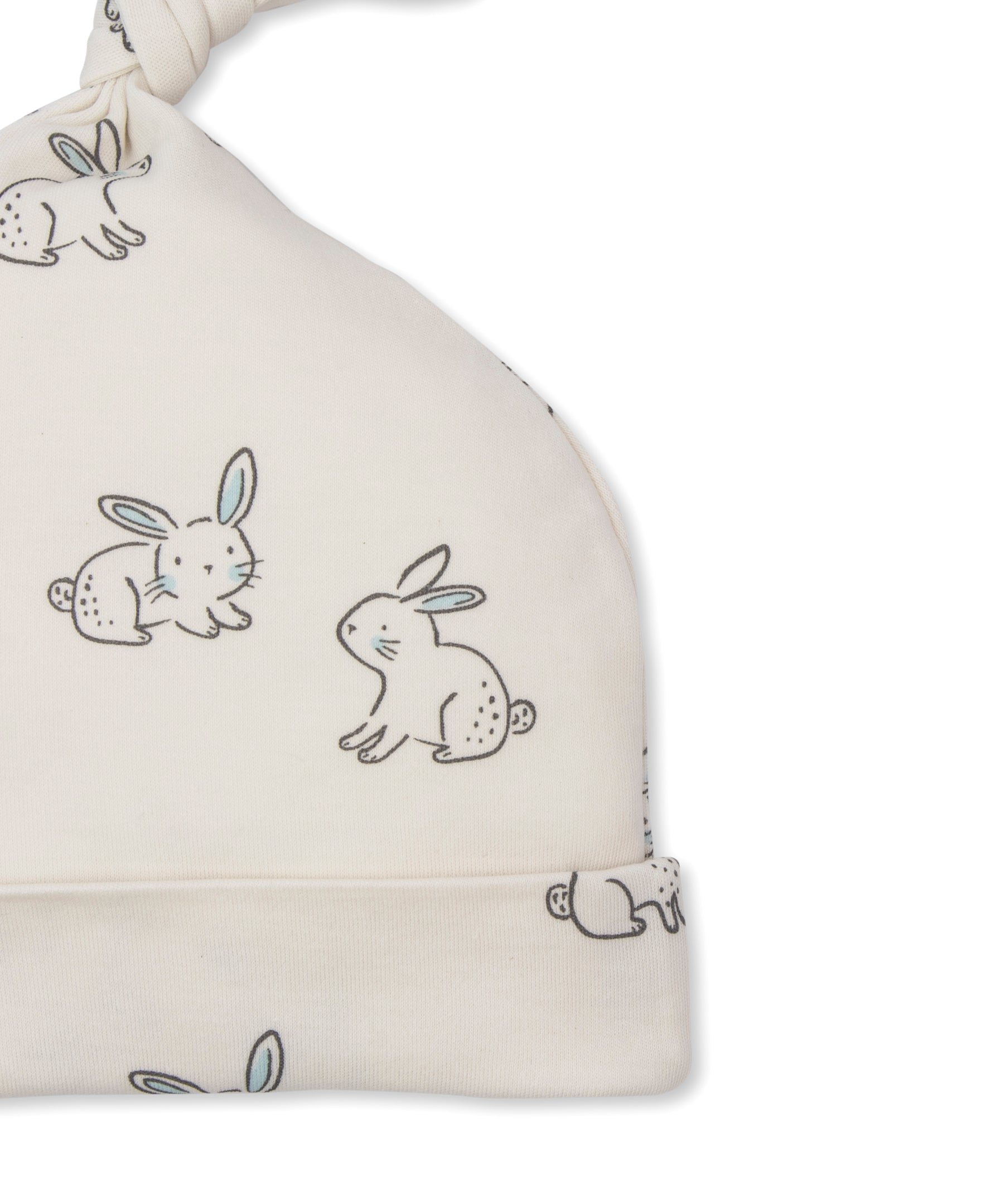 Kissy Love Bunny Buddies Blue Knotted Hat - Kissy Kissy