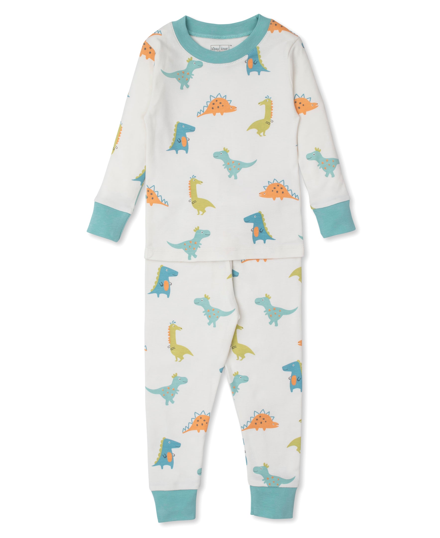 Kissy Love Dino Pals Toddler Pajama Set - Kissy Kissy