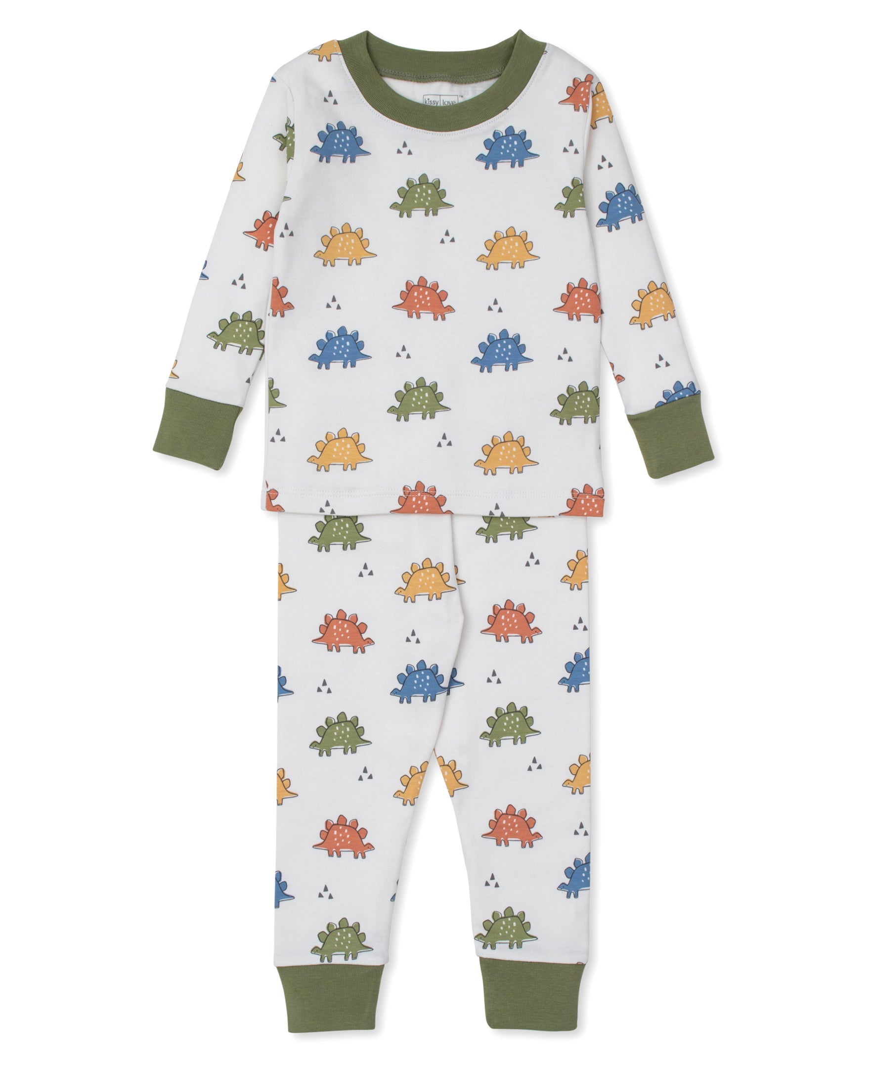 Kissy Love Dino Traffic Toddler Pajama Set - Kissy Kissy