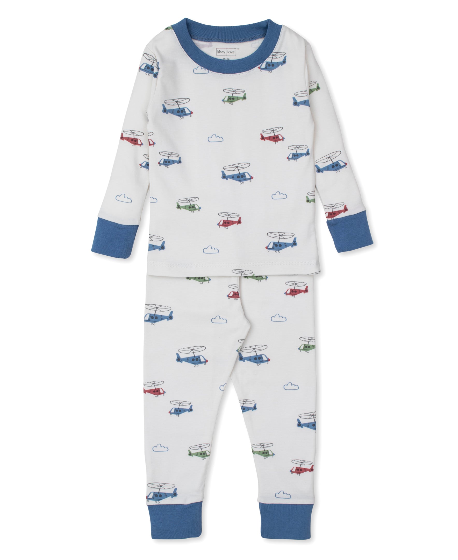 Kissy Love Helicopter Rescue Pajama Set - Kissy Kissy