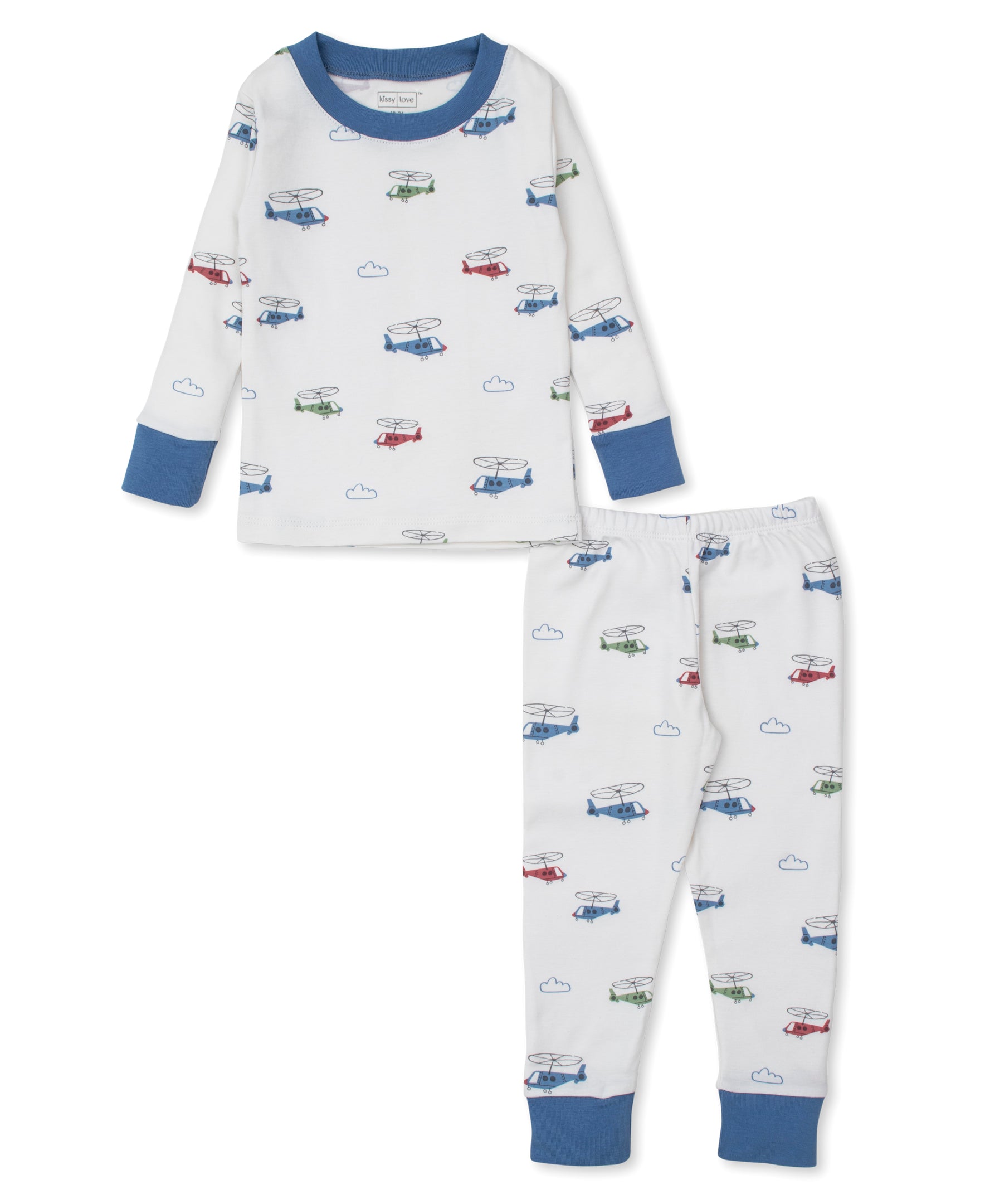 Kissy Love Helicopter Rescue Pajama Set - Kissy Kissy