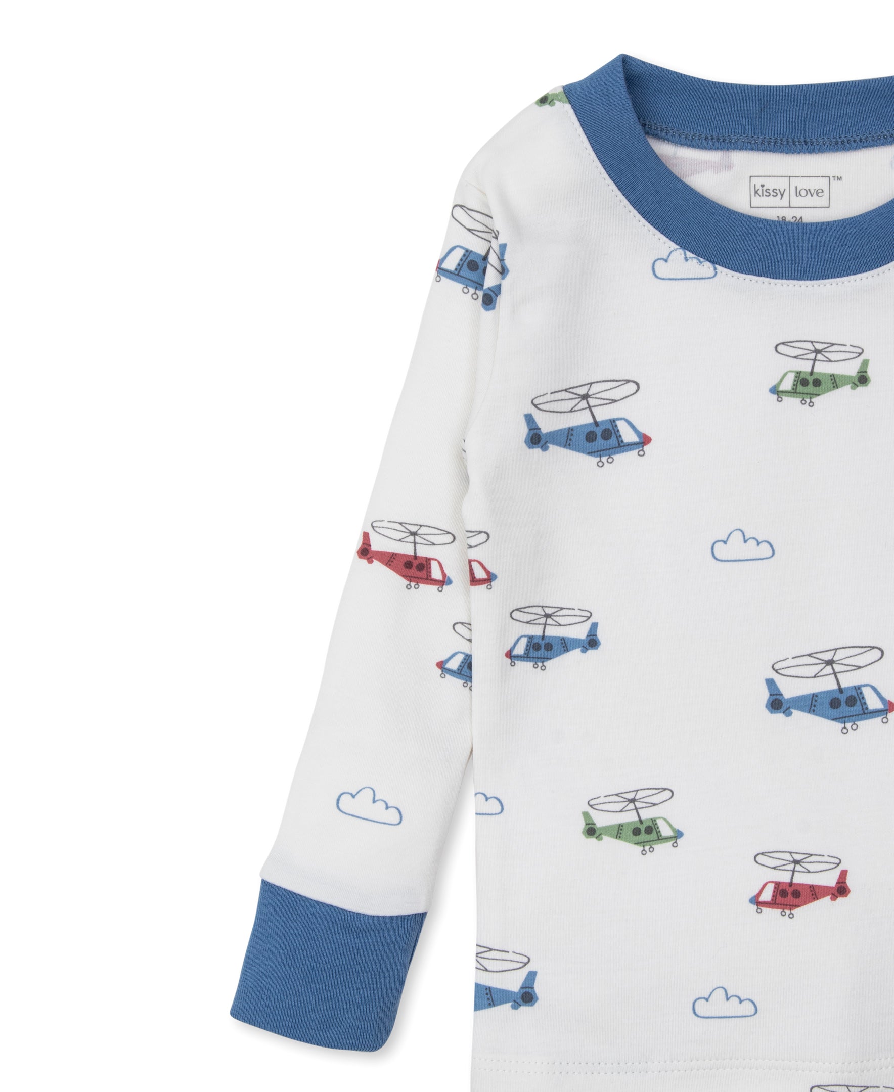 Kissy Love Helicopter Rescue Pajama Set - Kissy Kissy