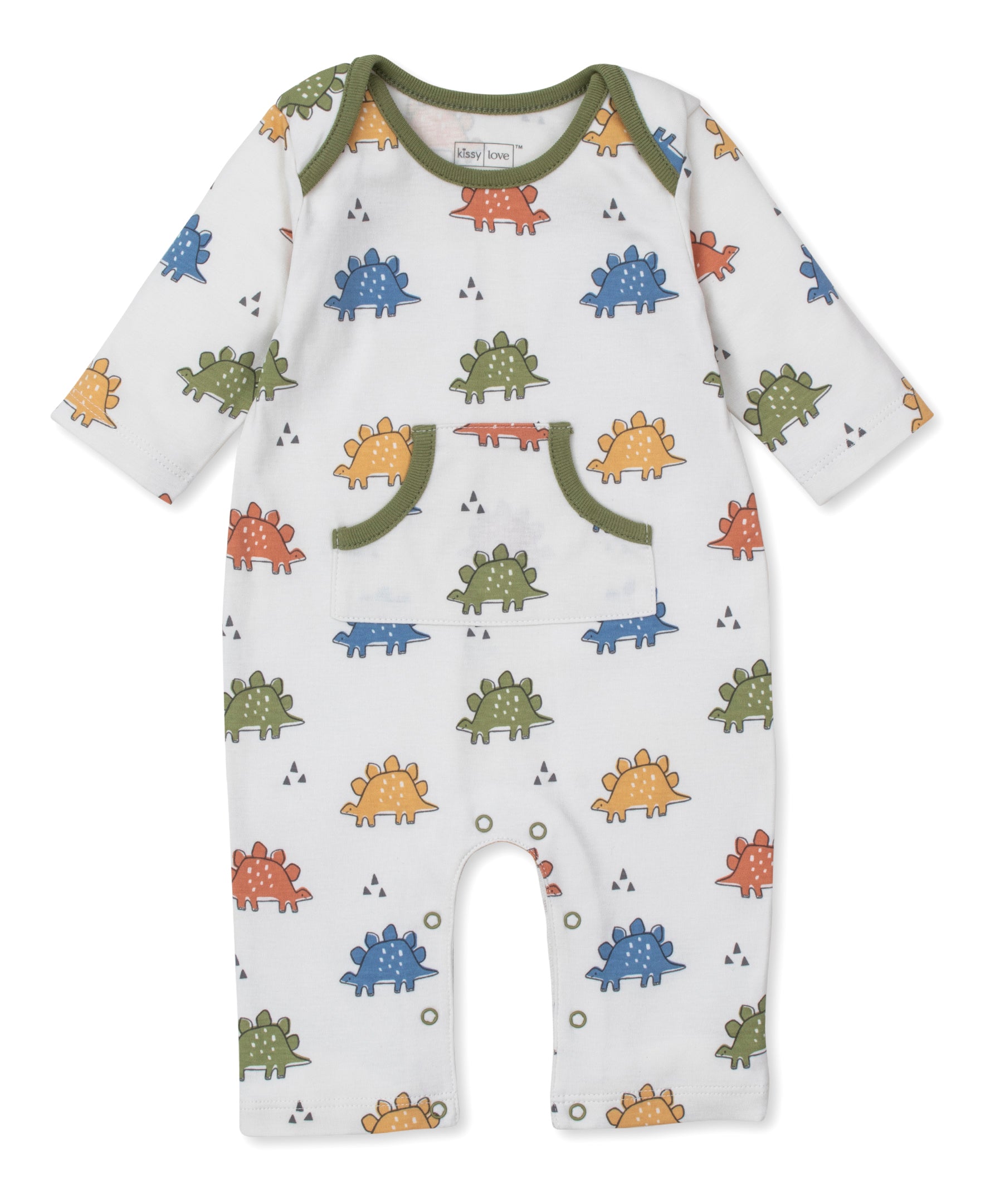 Kissy Love Dino Traffic Playsuit - Kissy Kissy