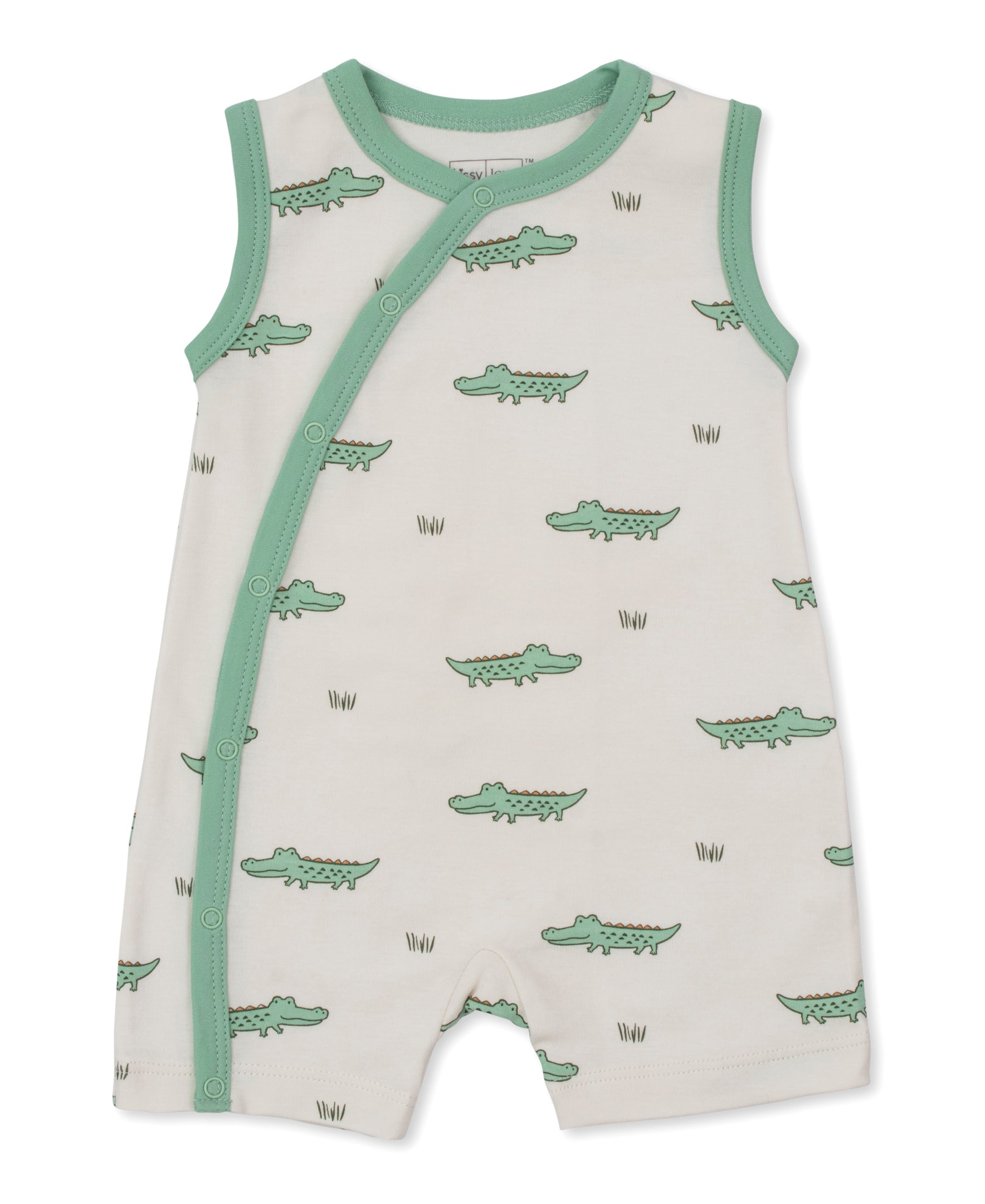 Kissy Love Crocodile Walk Sleeveless Playsuit - Kissy Kissy