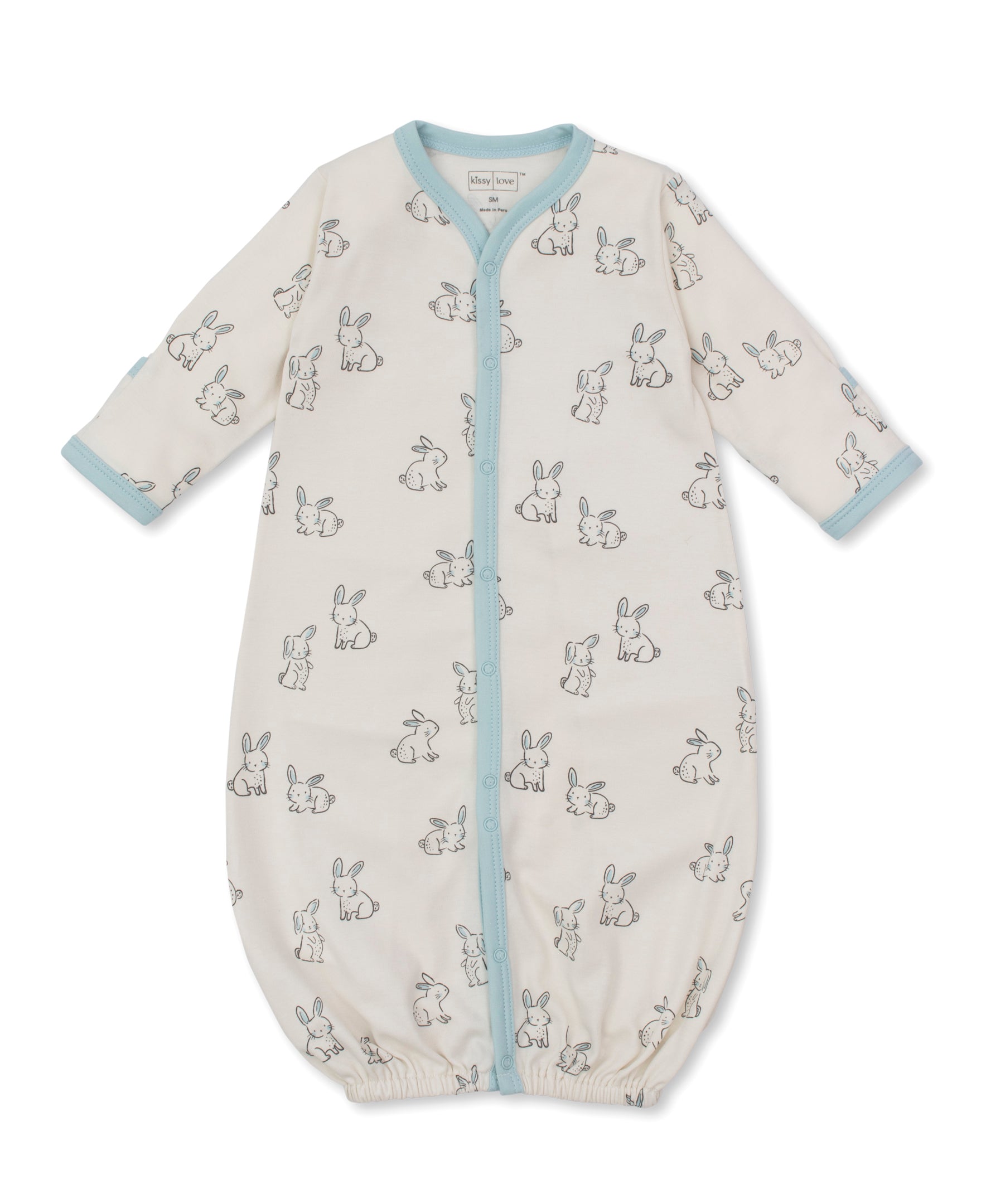 Kissy Love Bunny Buddies Blue Convertible Gown - Kissy Kissy