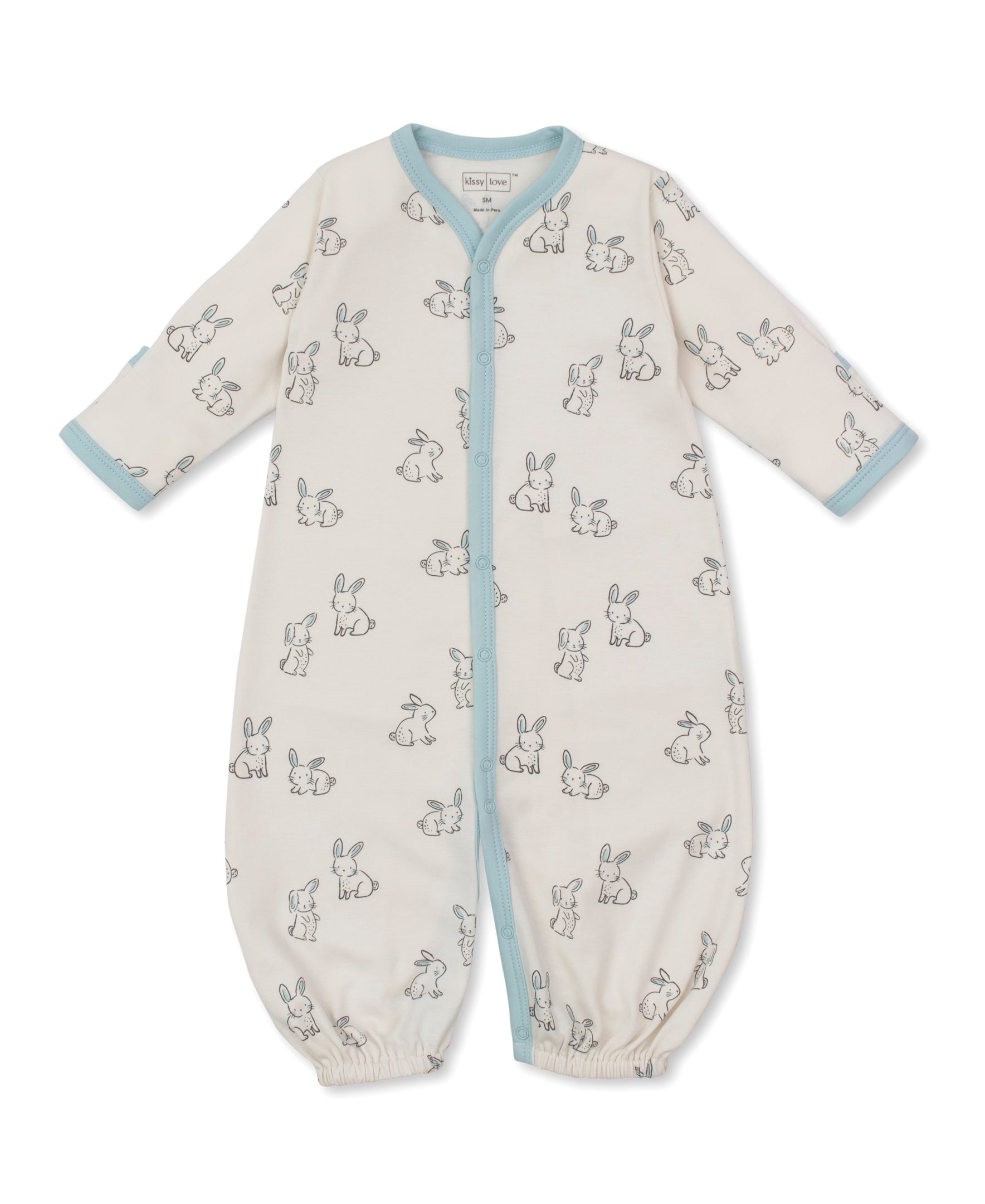 Kissy Love Bunny Buddies Blue Convertible Gown - Kissy Kissy