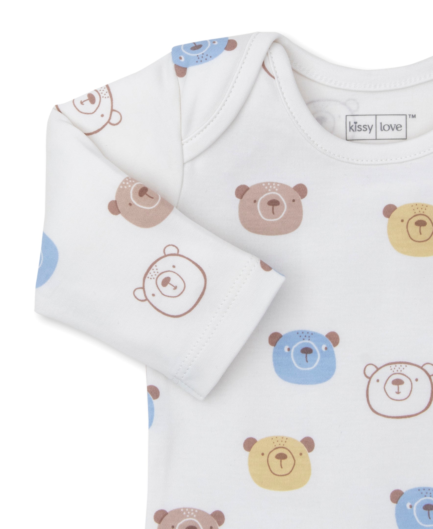 Kissy Love Bear Talk Blue Pant Set - Kissy Kissy