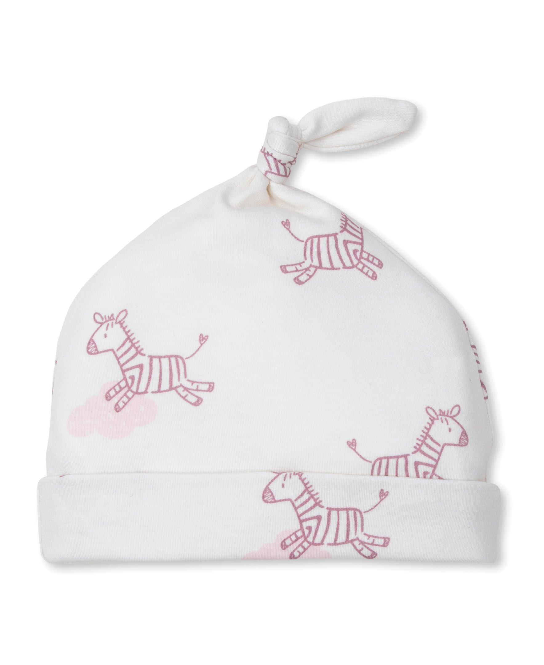 Kissy Love Dreamy Zebras Pink Knotted Hat - Kissy Kissy