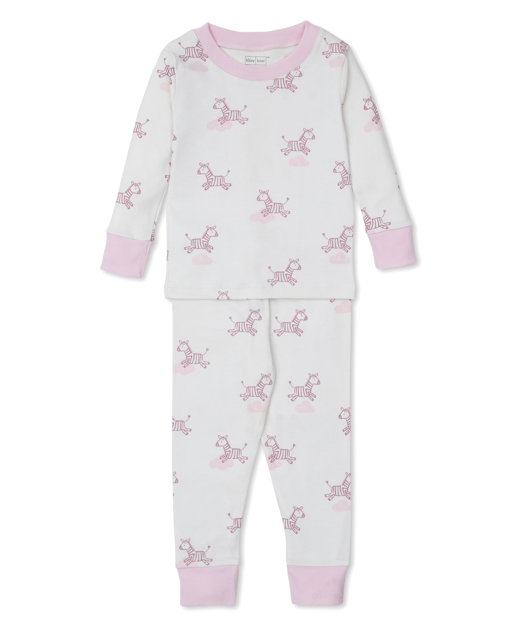 Kissy Love Dreamy Zebras Pink Pajama Set - Kissy Kissy