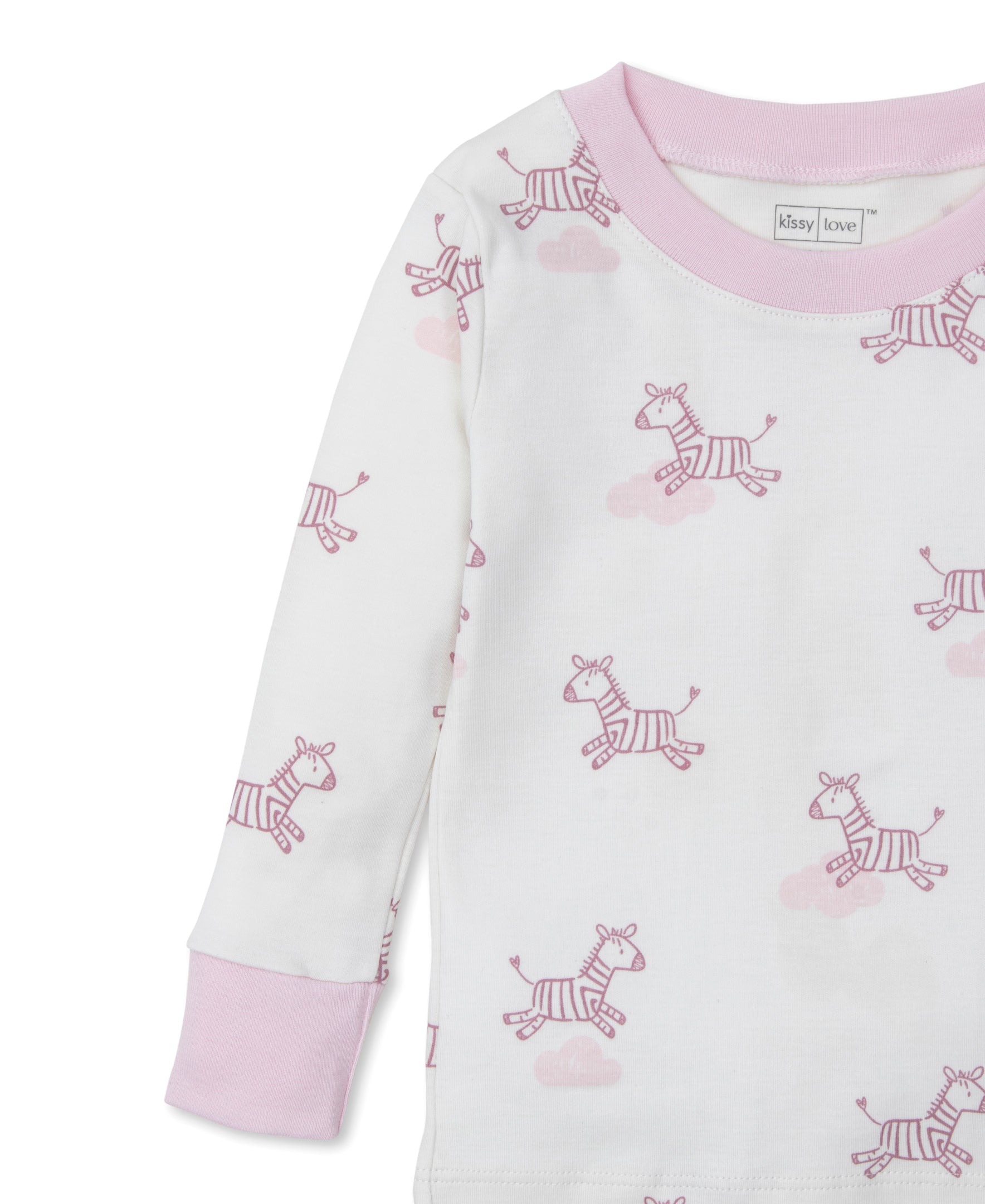 Kissy Love Dreamy Zebras Pink Pajama Set - Kissy Kissy