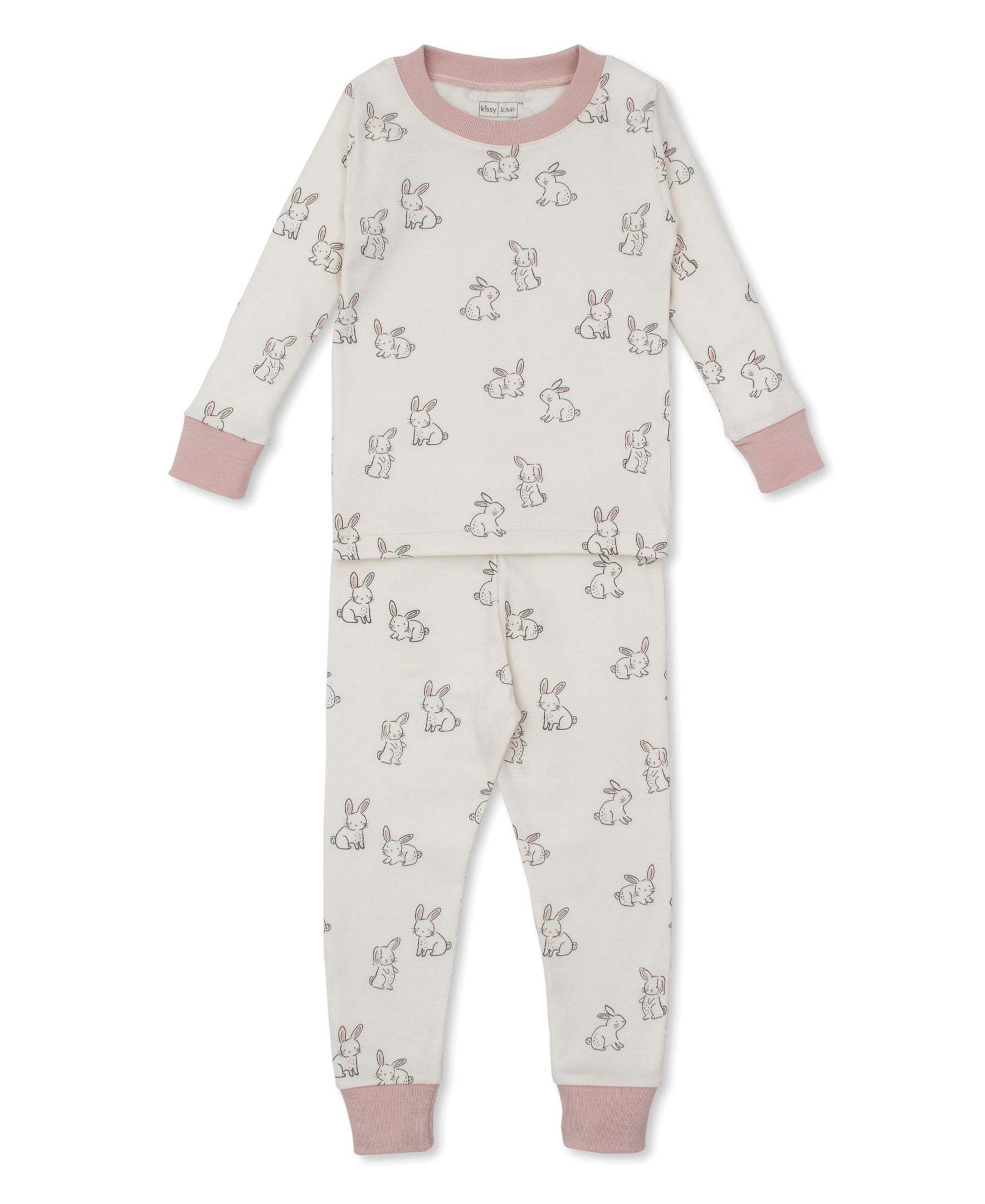 Kissy Love Bunny Buddies Pink Pajama Set - Kissy Kissy