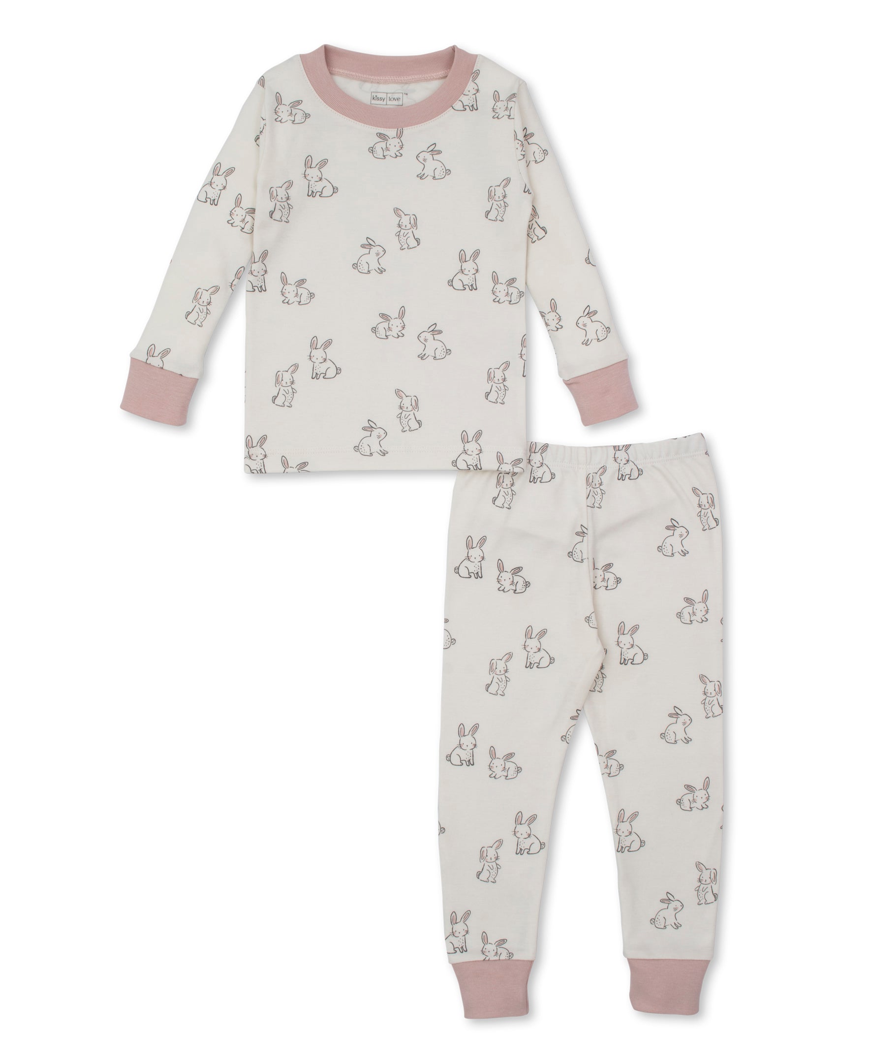 Kissy Love Bunny Buddies Pink Pajama Set - Kissy Kissy