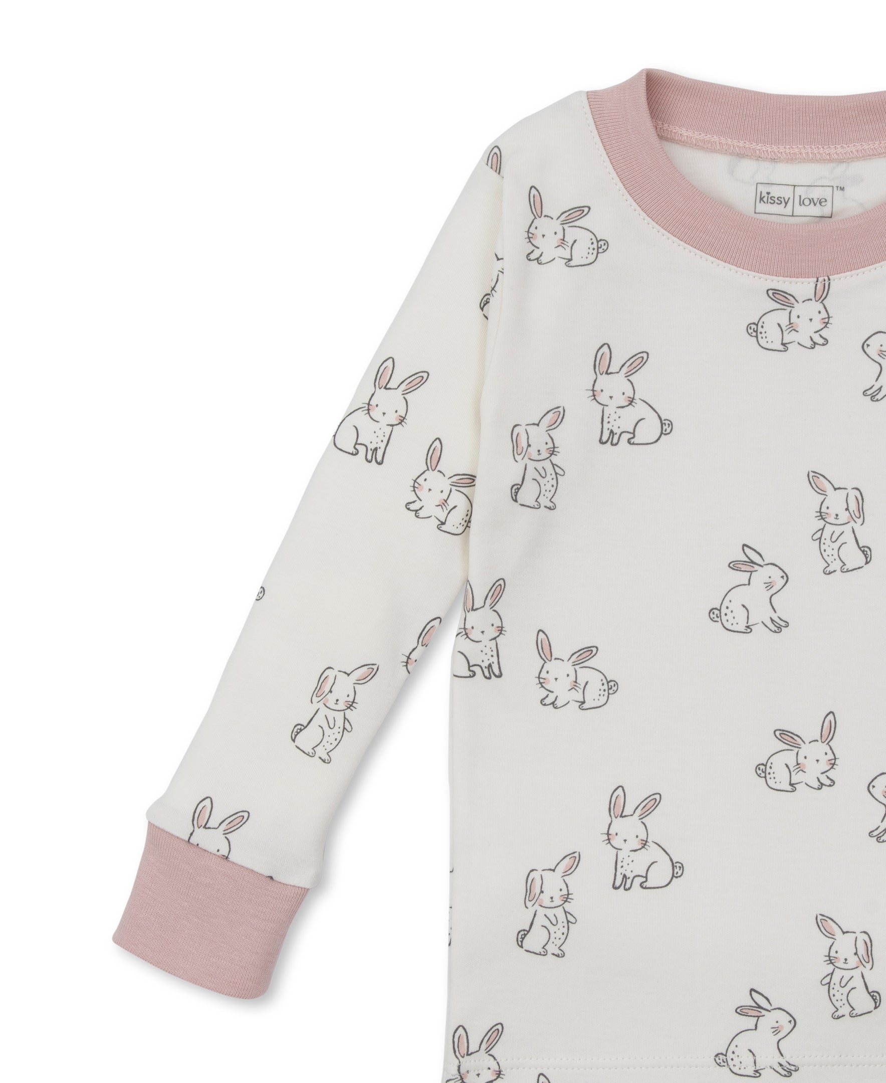 Kissy Love Bunny Buddies Pink Pajama Set - Kissy Kissy