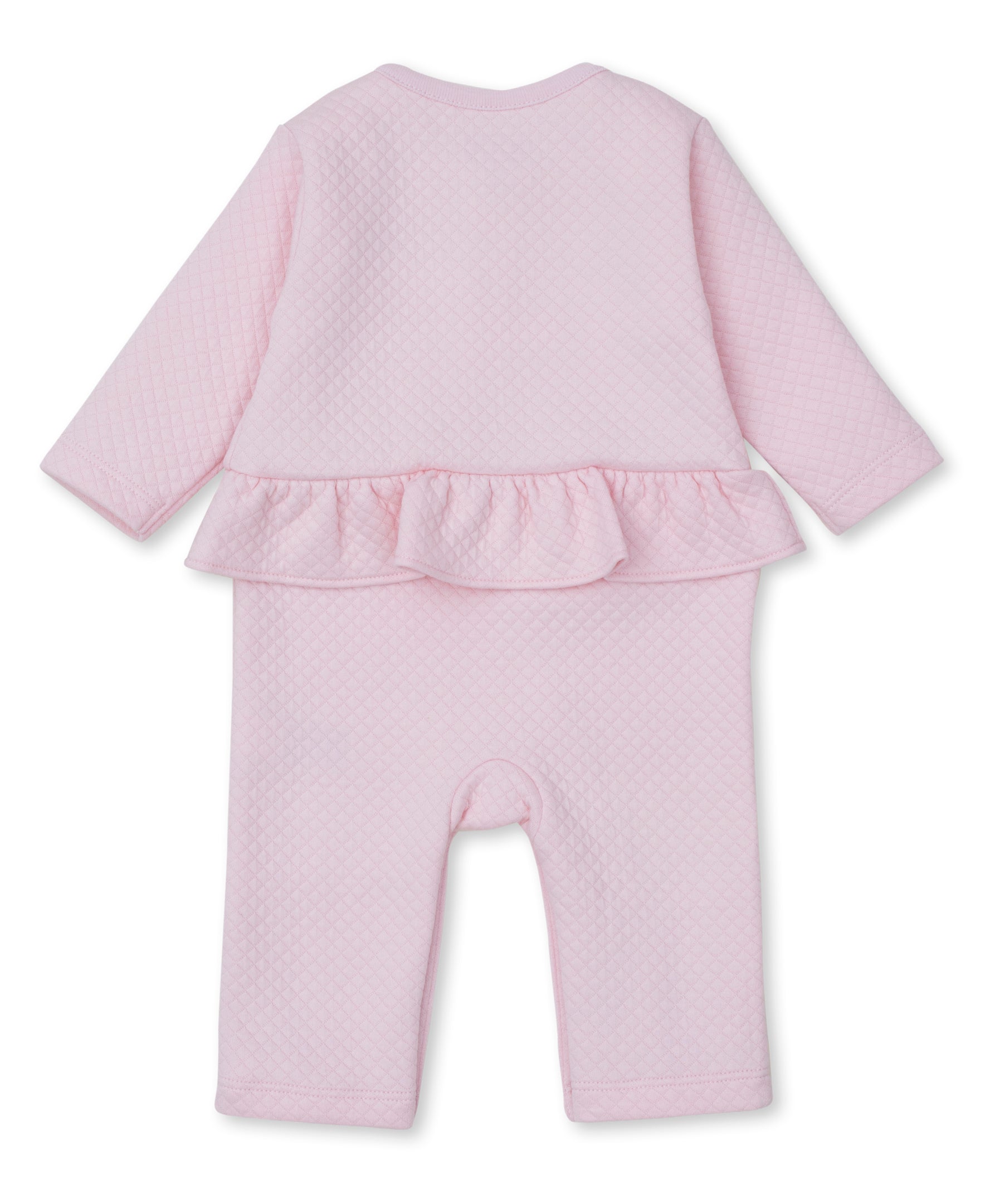 Kissy Love Pink Jacquard Playsuit - Kissy Kissy