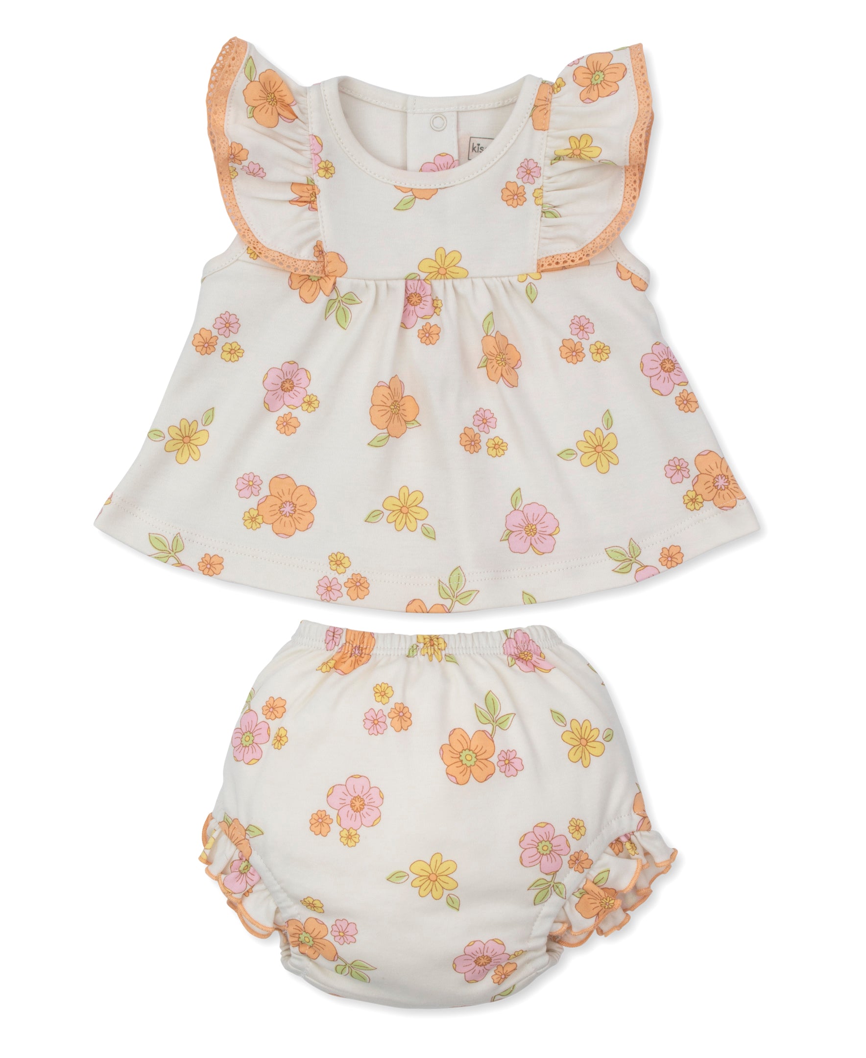 Kissy Love Blushing Blossoms Sunsuit Set - Kissy Kissy