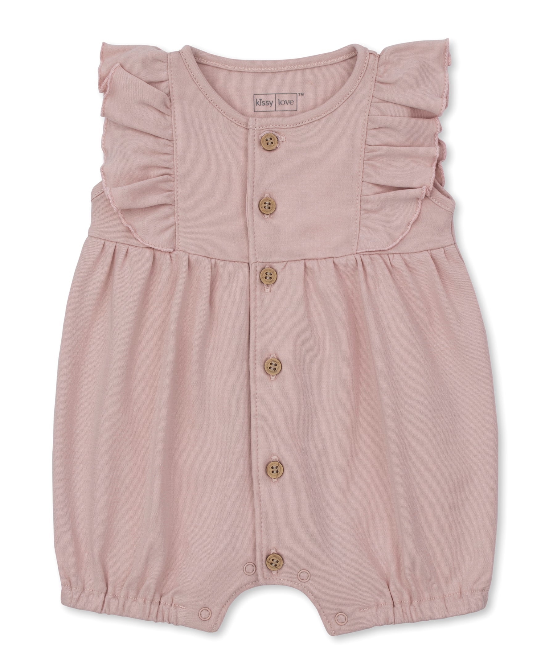 Kissy Love Light Pink Short Playsuit - Kissy Kissy