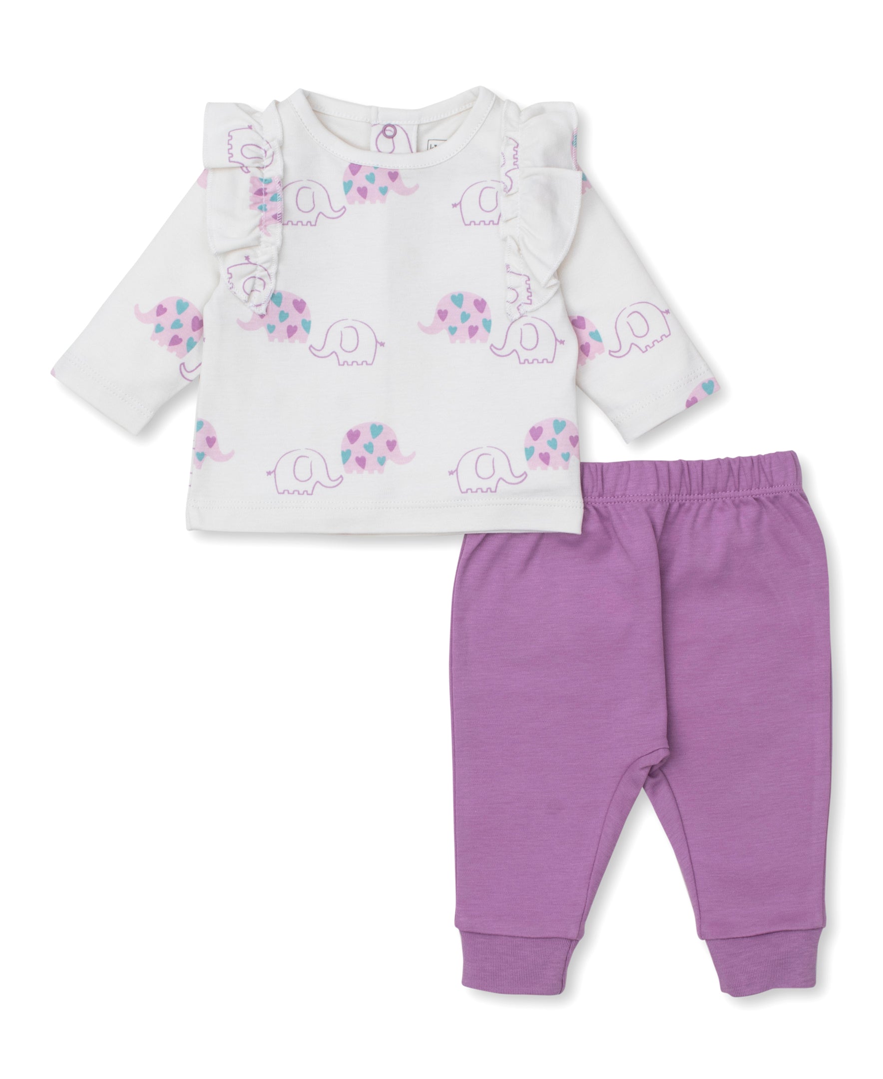 Kissy Love Elephant Love Pant Set - Kissy Kissy