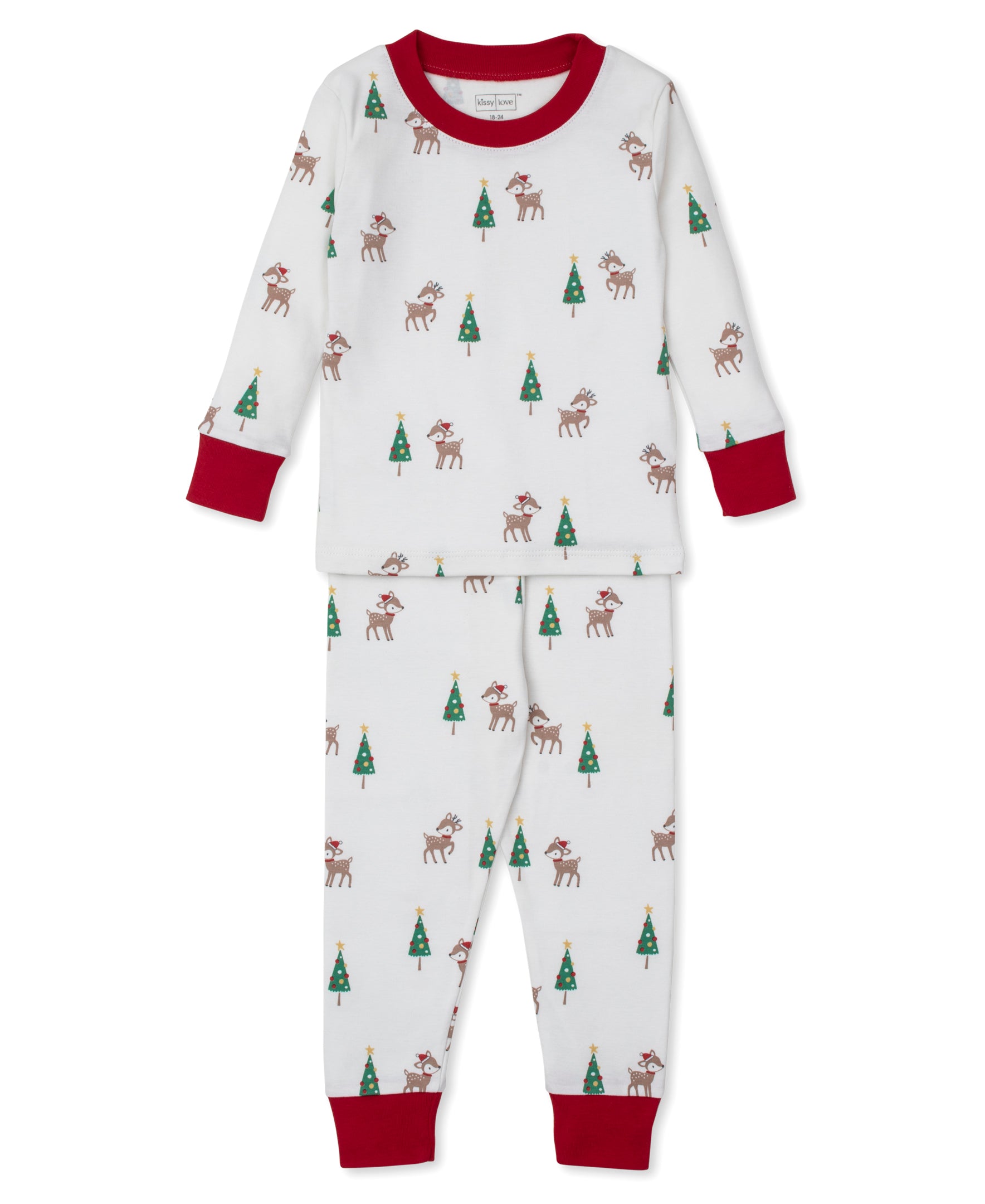 Kissy Love Christmas Deer Cheer Pajama Set - Kissy Kissy