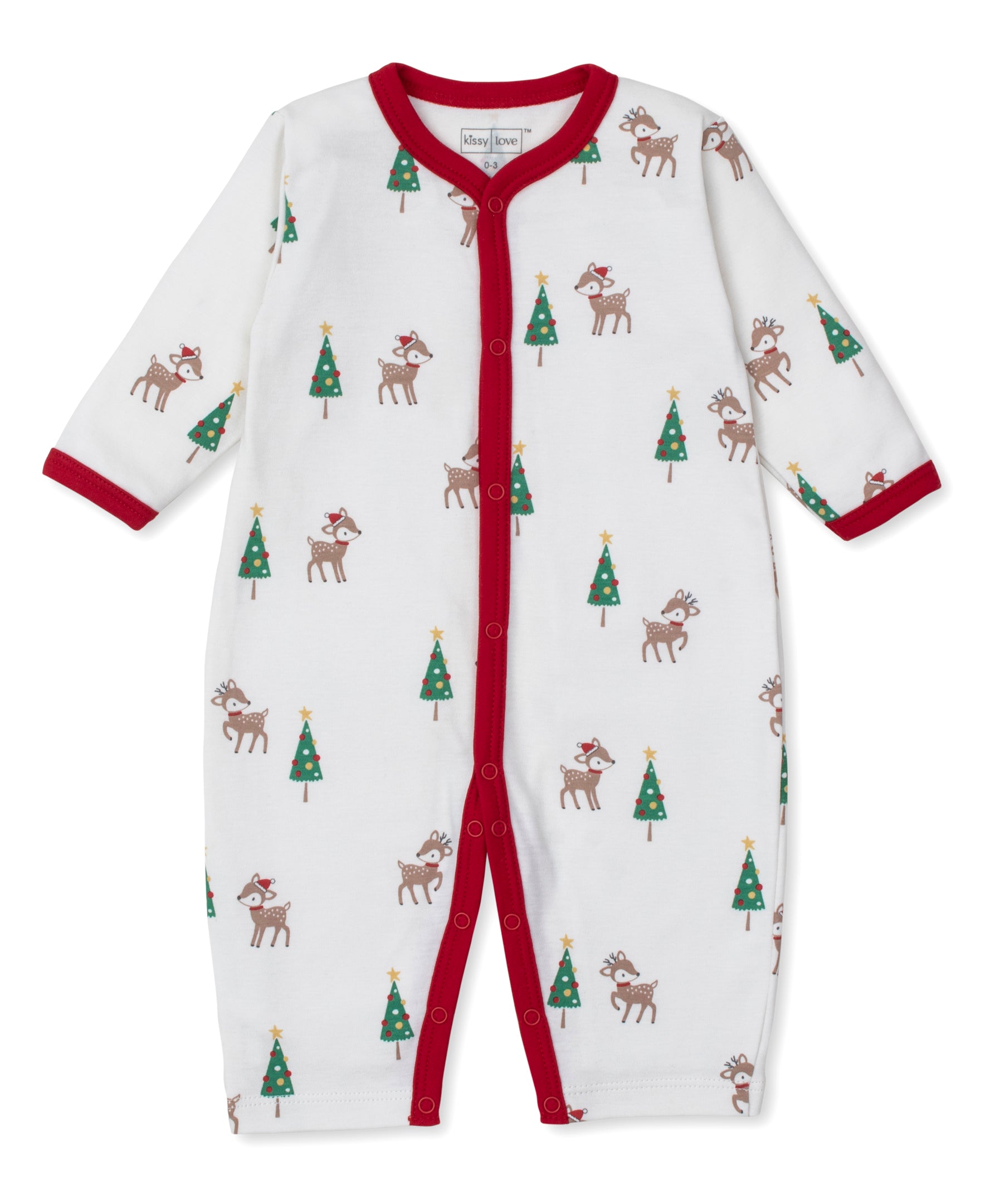 Kissy Love Christmas Deer Cheer Playsuit - Kissy Kissy