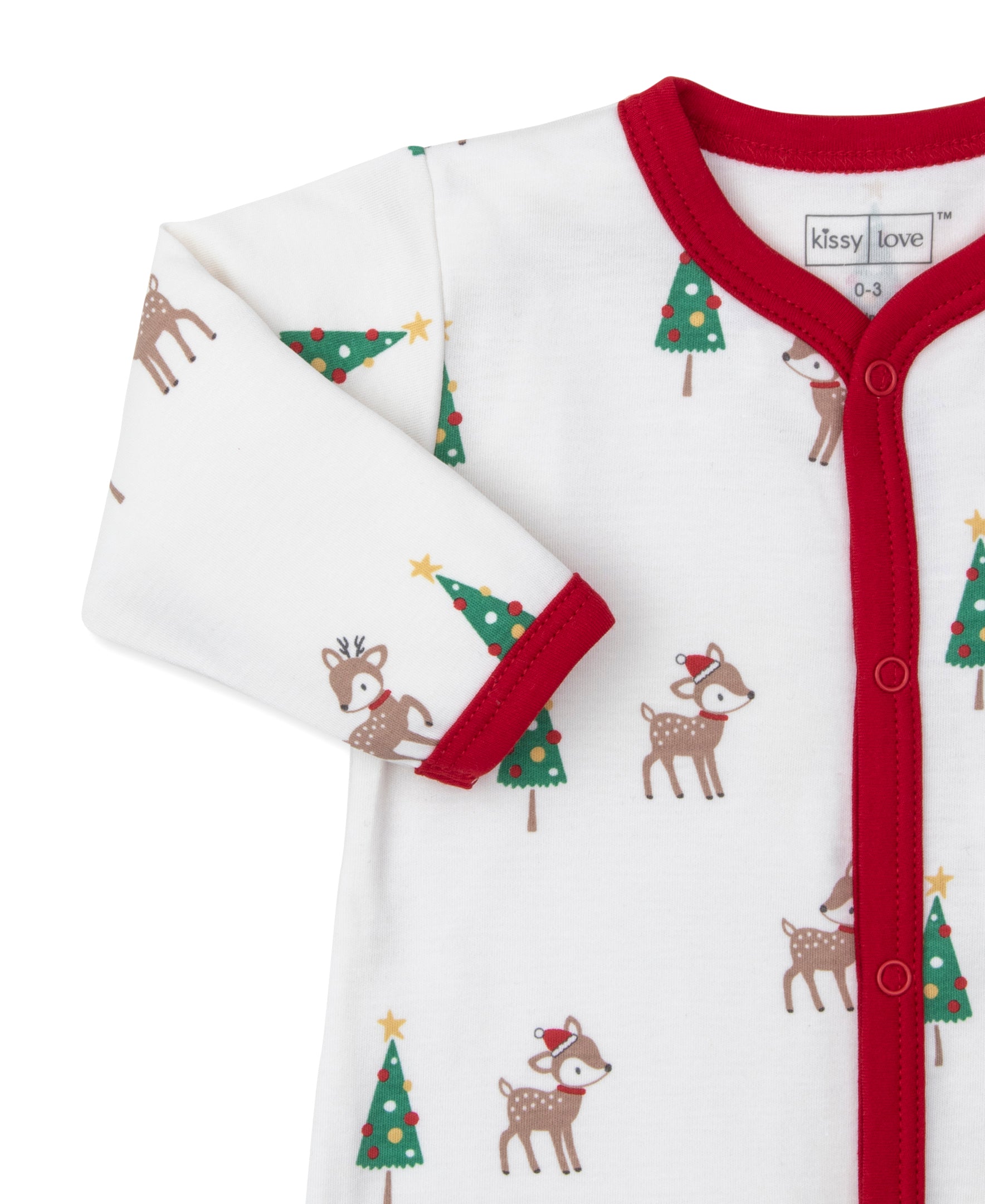 Kissy Love Christmas Deer Cheer Playsuit - Kissy Kissy