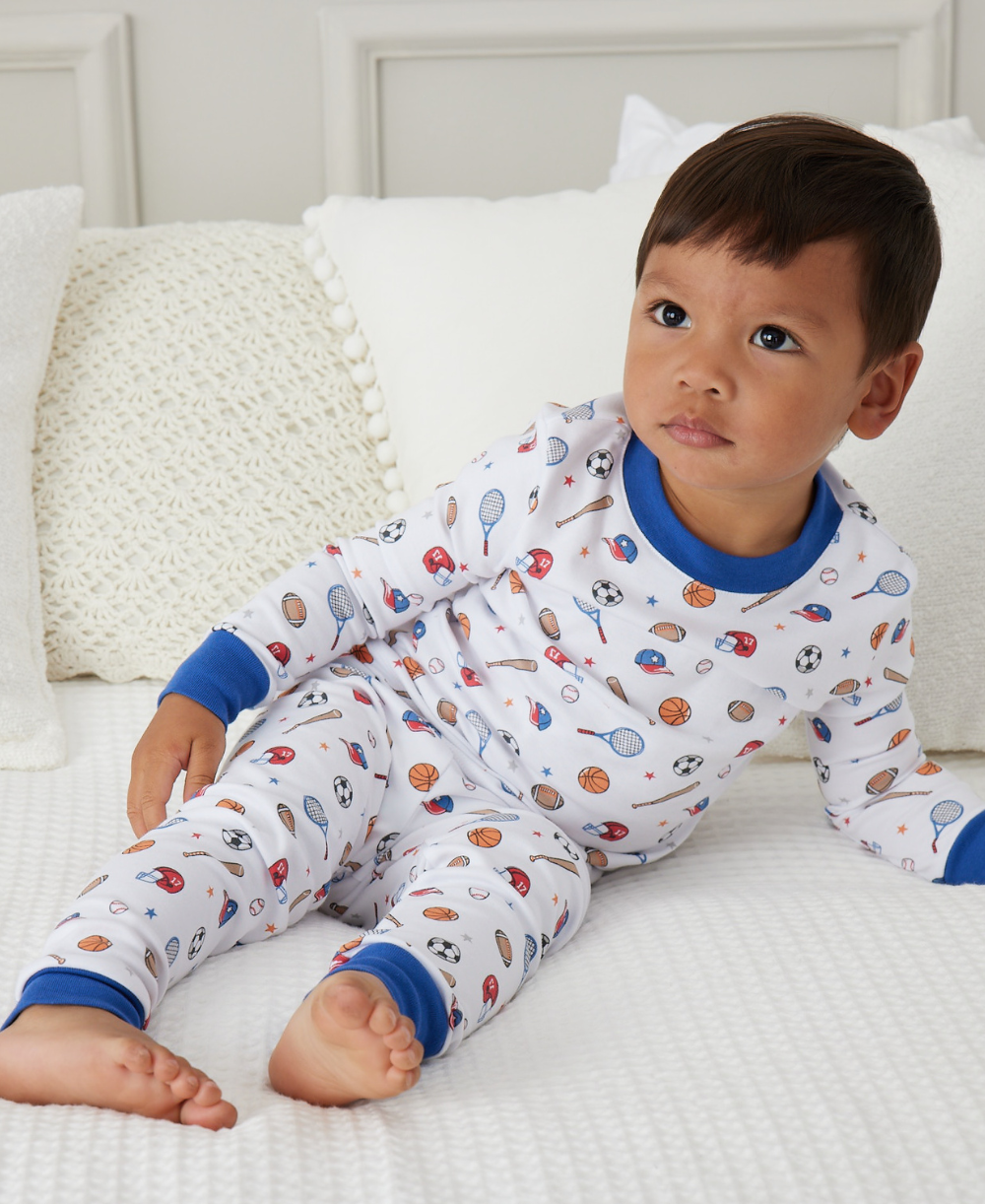 Sports Lineup Toddler Pajama Set