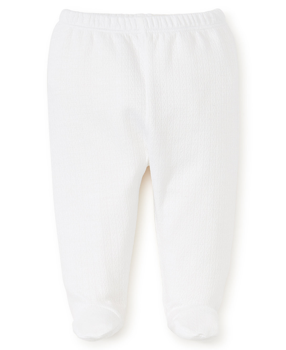 Kissy Pointelle White Footed Pant