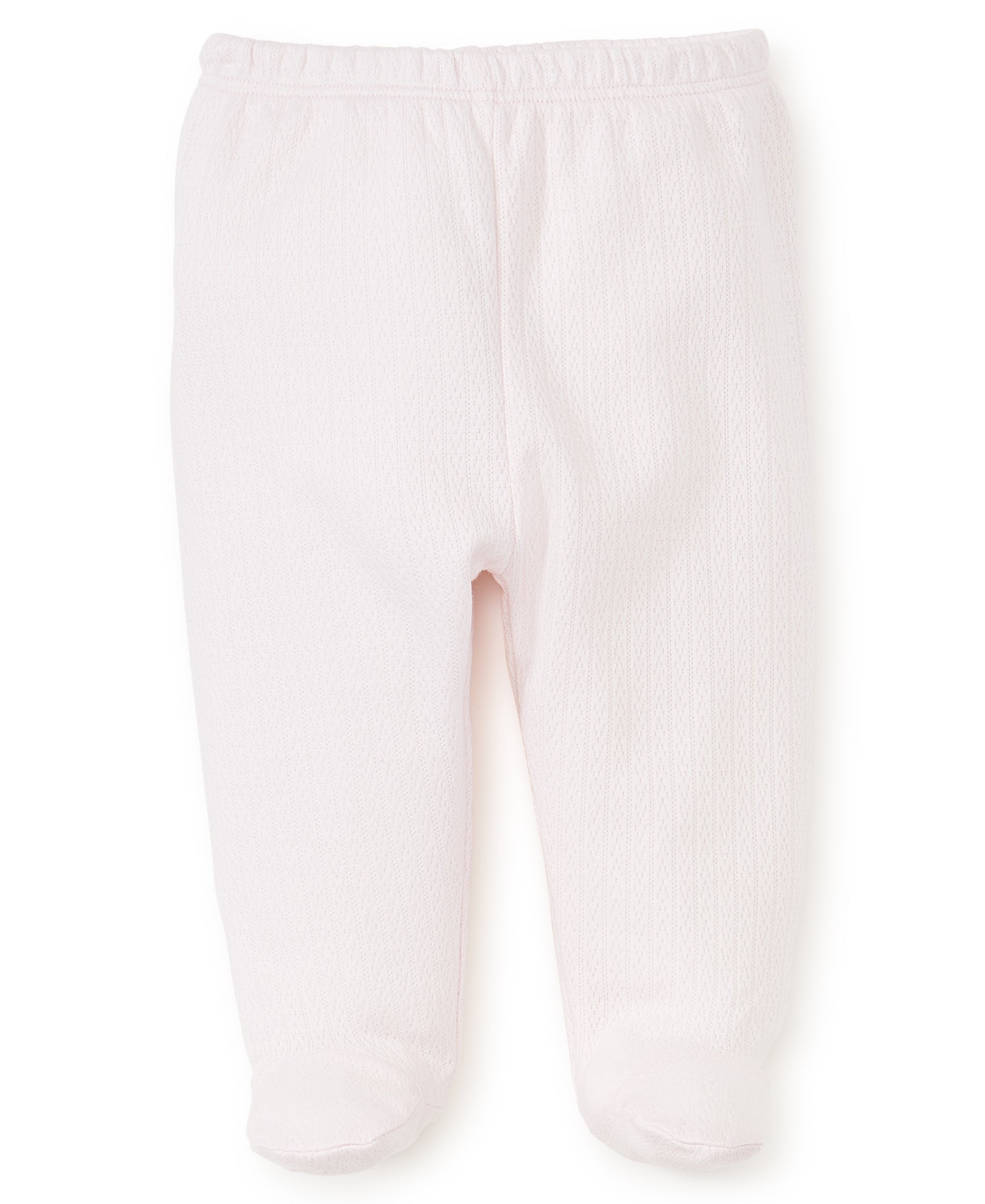Kissy Pointelle Pink Footed Pant - Kissy Kissy