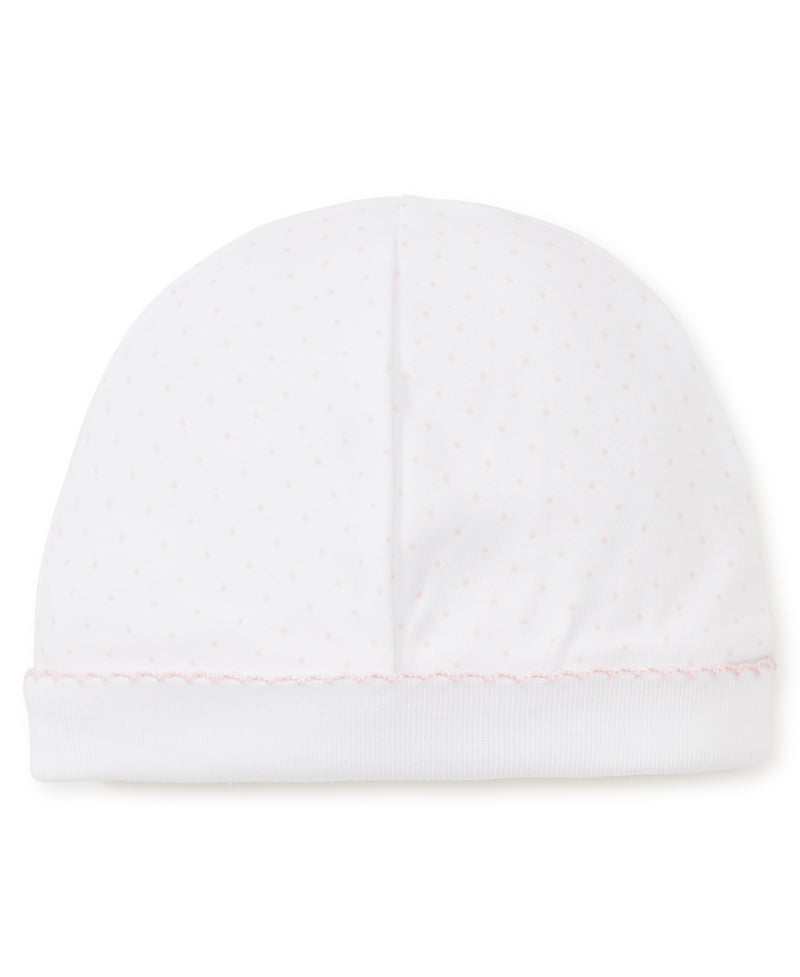 White/Pink New Kissy Dots Print Hat - Kissy Kissy