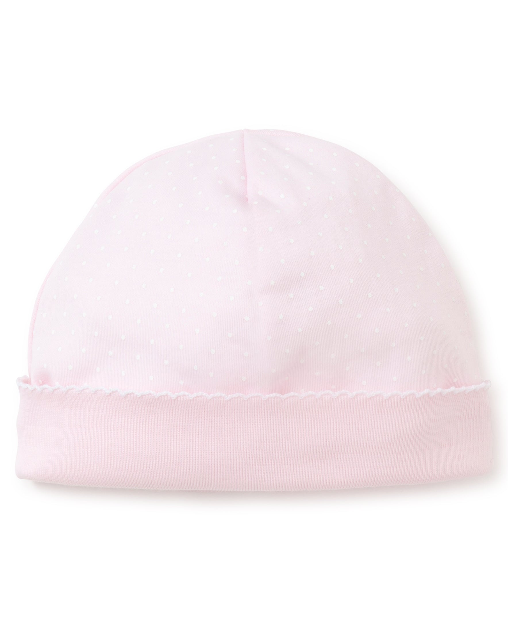 Personalized Pink/White New Kissy Dots Print Hat - Kissy Kissy