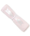 Personalized Pink/White New Kissy Dots Blanket - Kissy Kissy