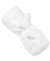 White/Silver New Kissy Dots Hooded Towel & Mitt Set - Kissy Kissy