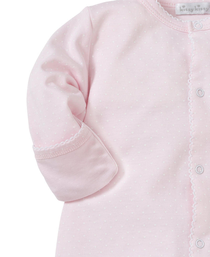 Pink/White New Kissy Dots Print Converter Gown - Kissy Kissy
