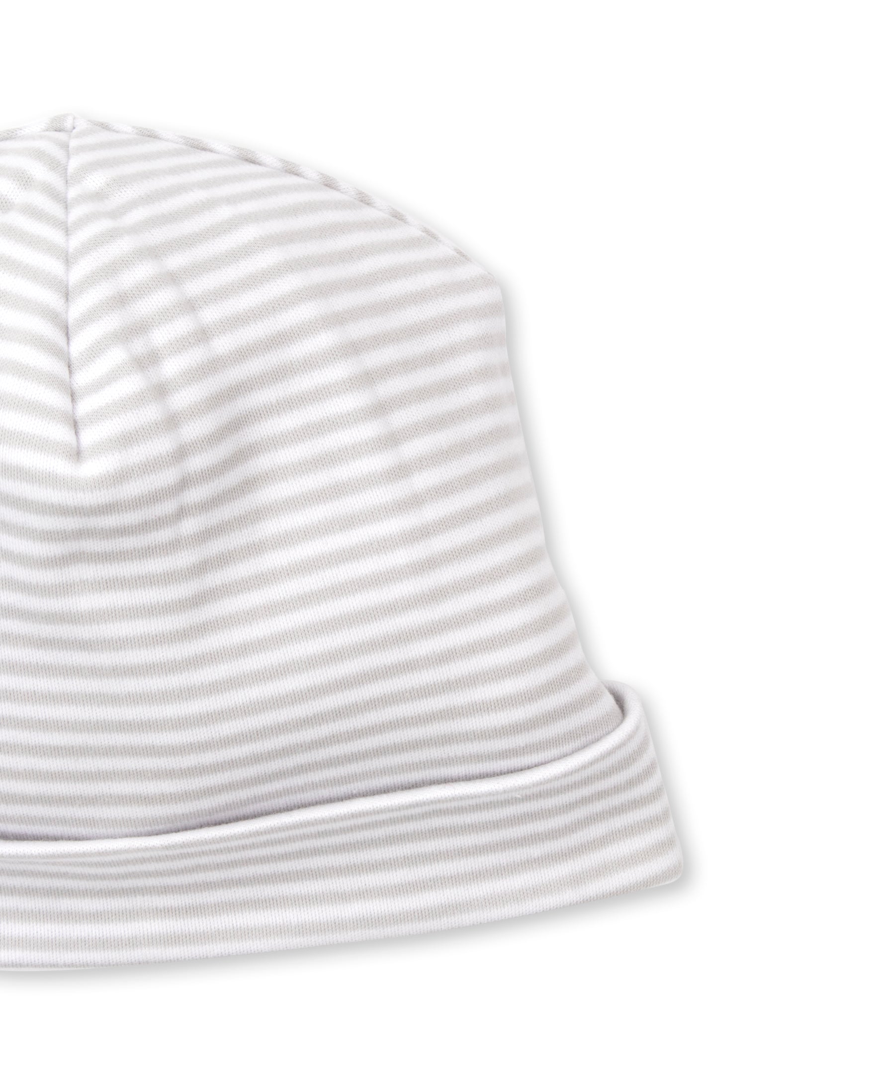 Simple Stripes Silver Hat - Kissy Kissy
