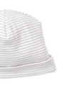 Silver Simple Stripes Hat - Kissy Kissy