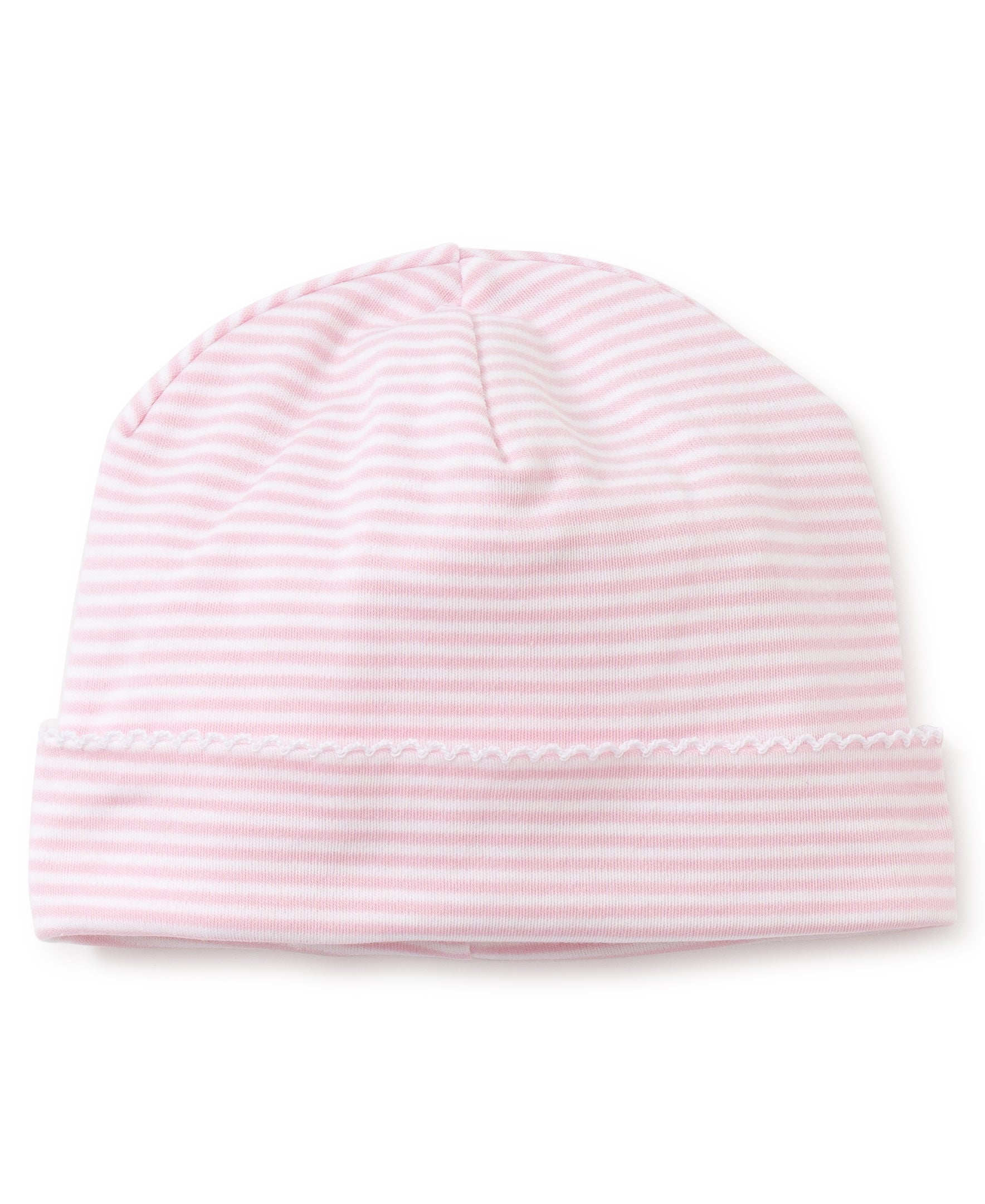 Personalized Pink Simple Stripes Hat - Kissy Kissy