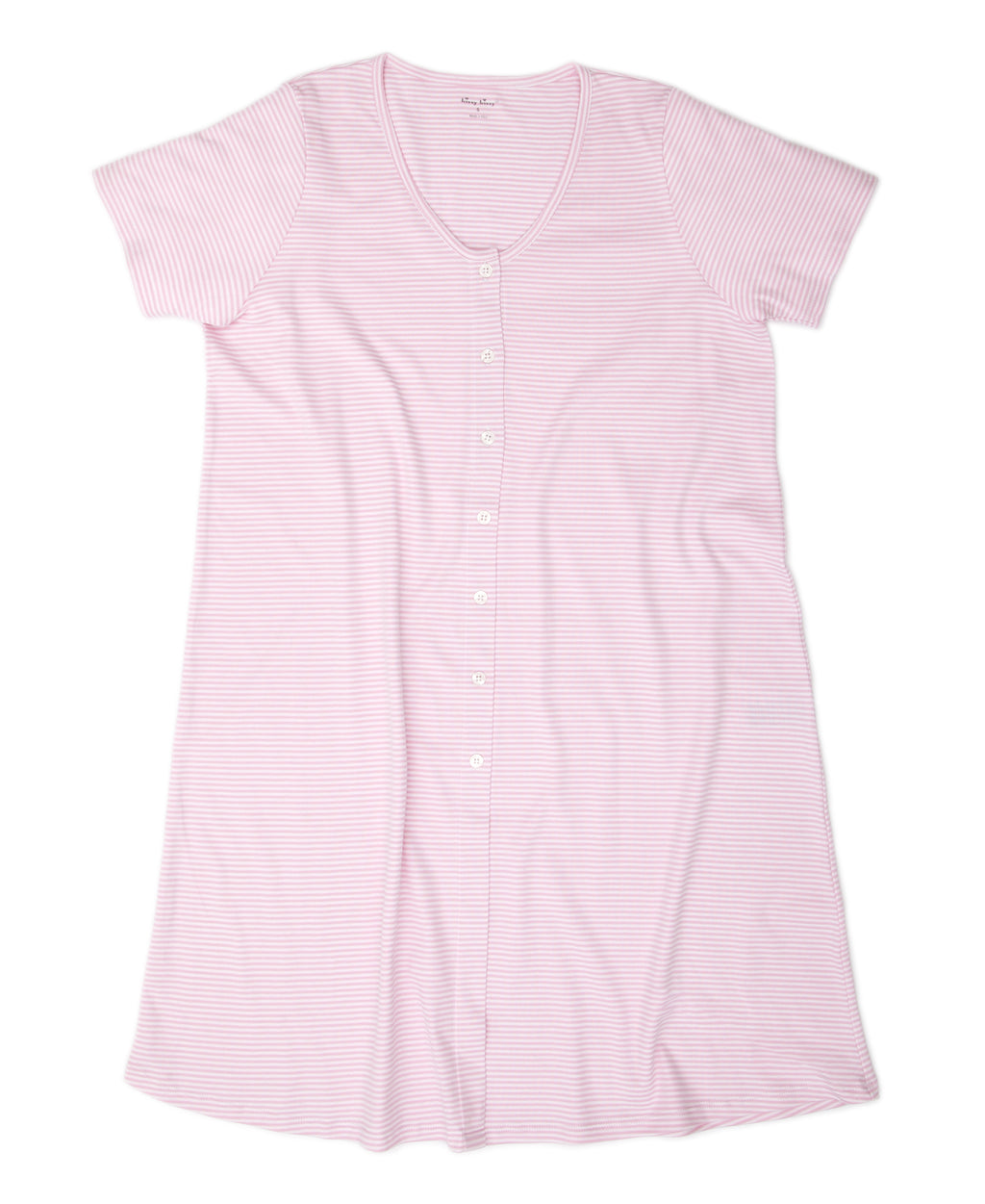 Simple Stripes Pink Adult Nightgown - Kissy Kissy