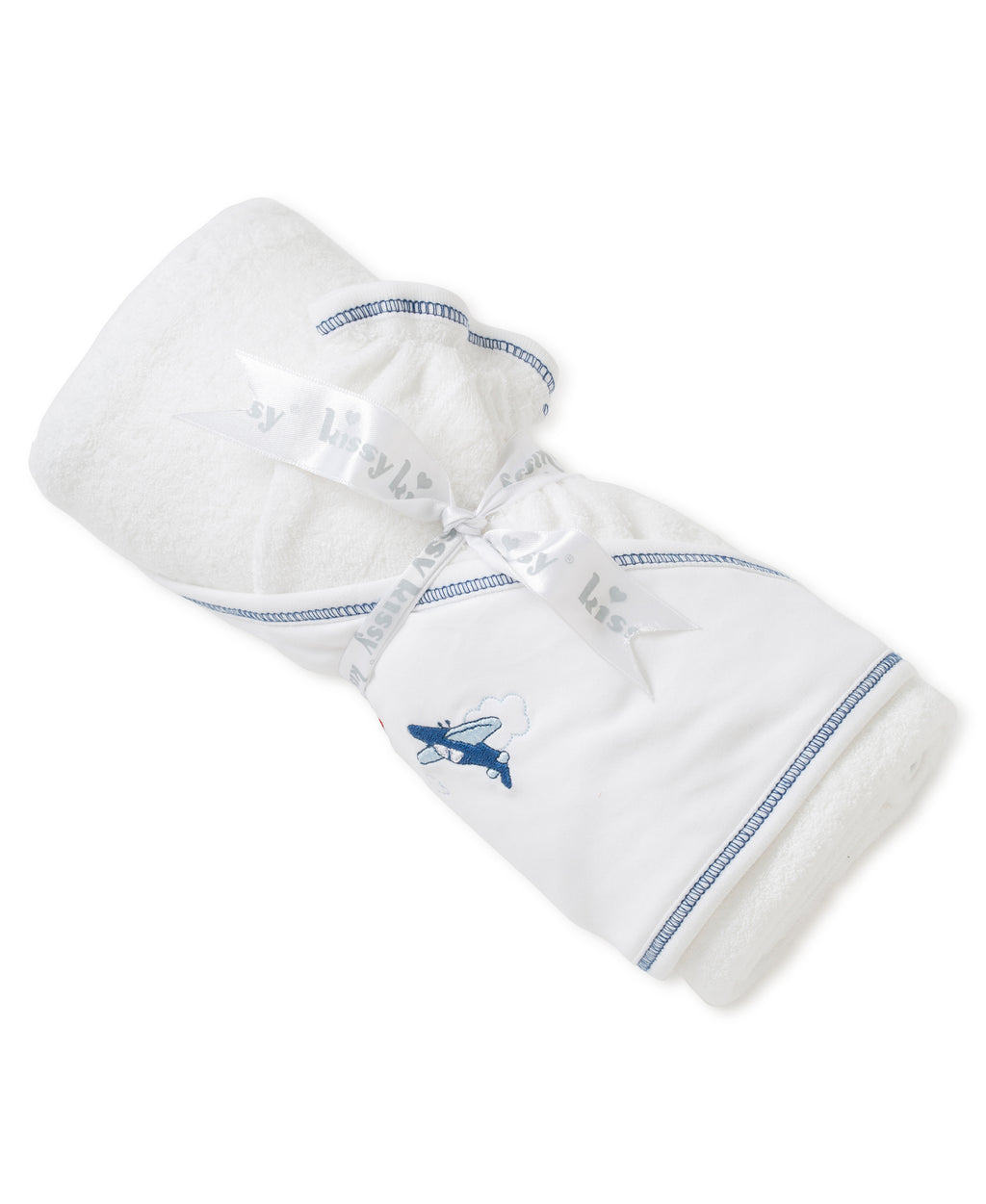 Aviators Hooded Towel & Mitt Set - Kissy Kissy