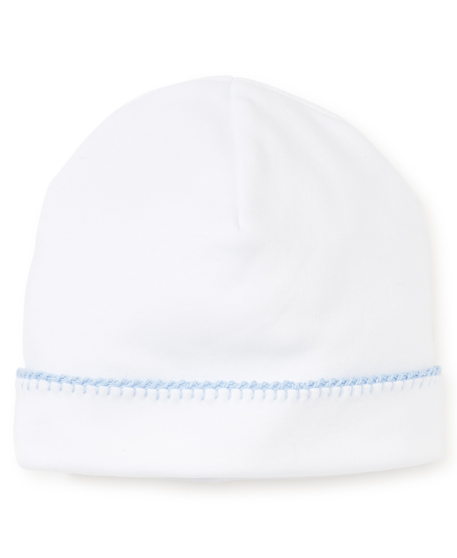 White/Blue New Premier Basics Hat - Kissy Kissy