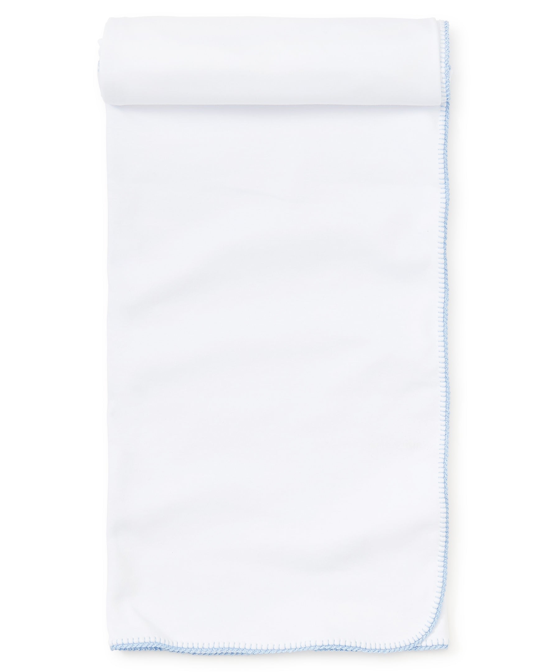 White/Blue New Premier Basics Blanket - Kissy Kissy