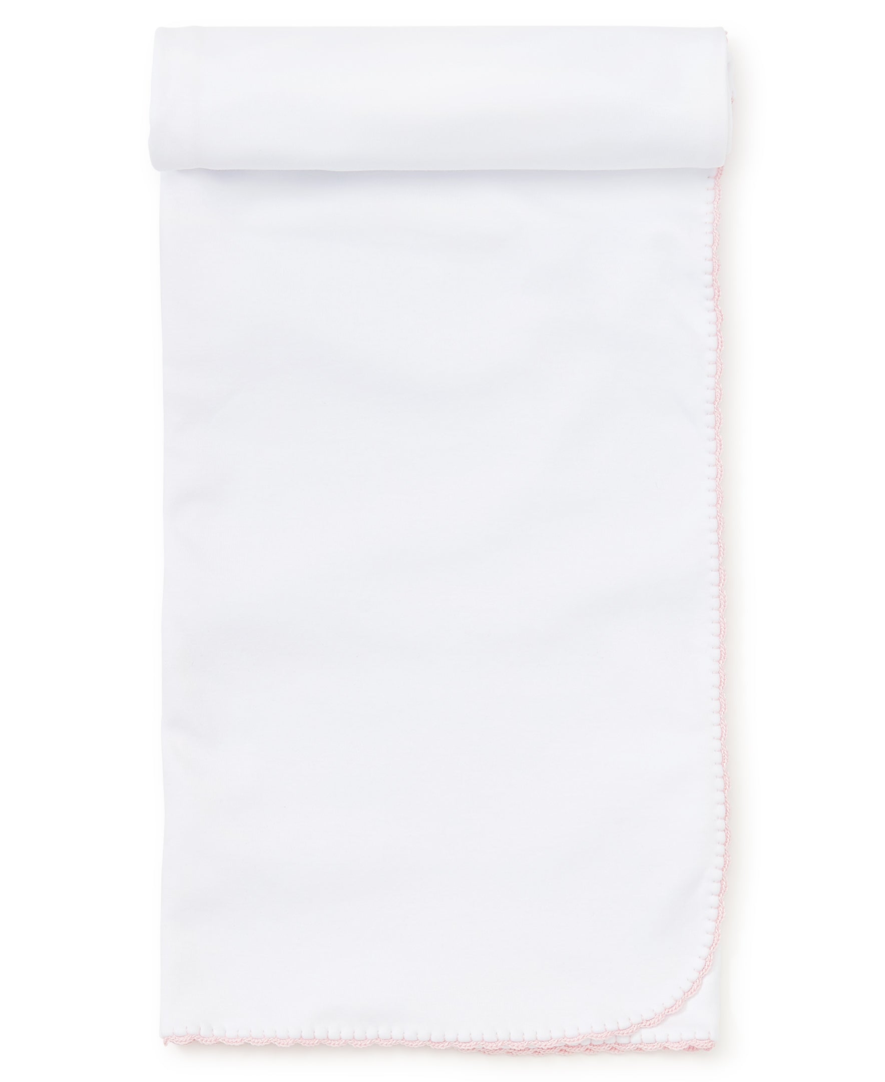 White/Pink New Premier Basics Blanket - Kissy Kissy