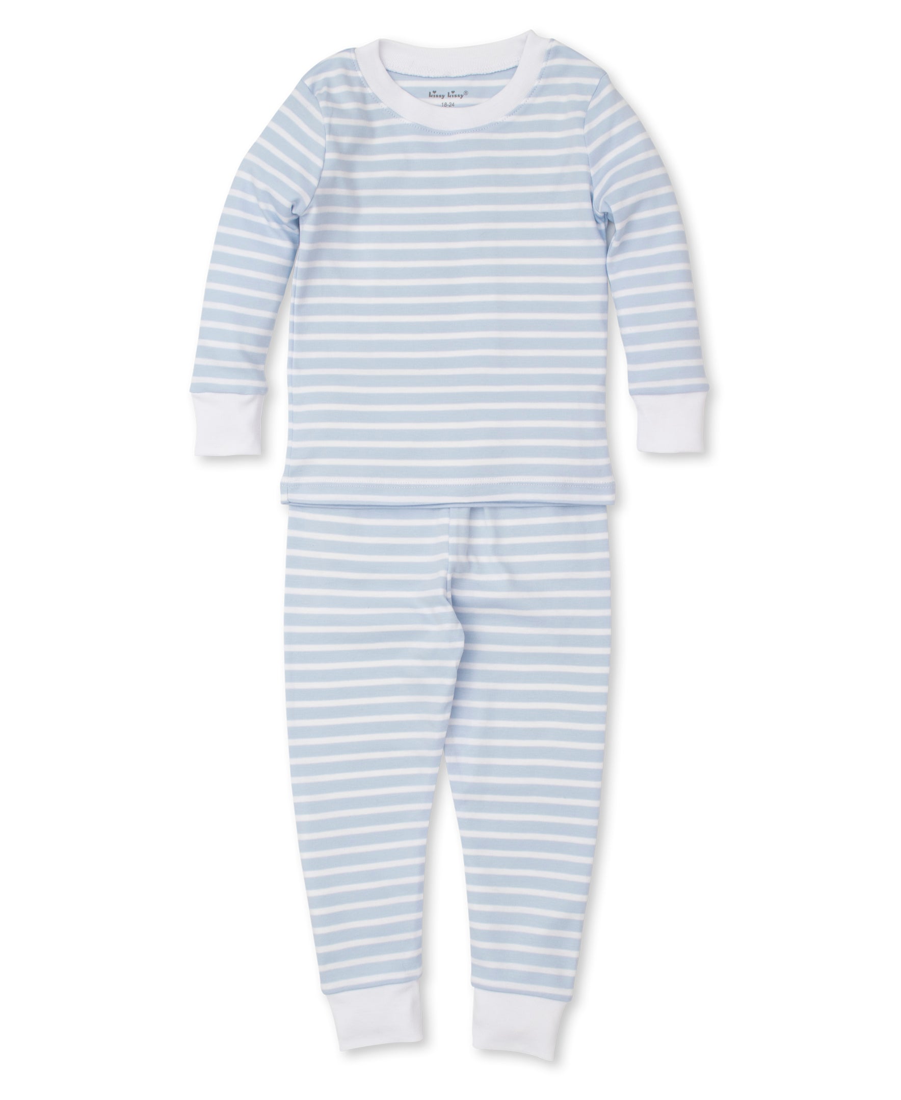 Team Stripes Blue Pajama Set - Kissy Kissy
