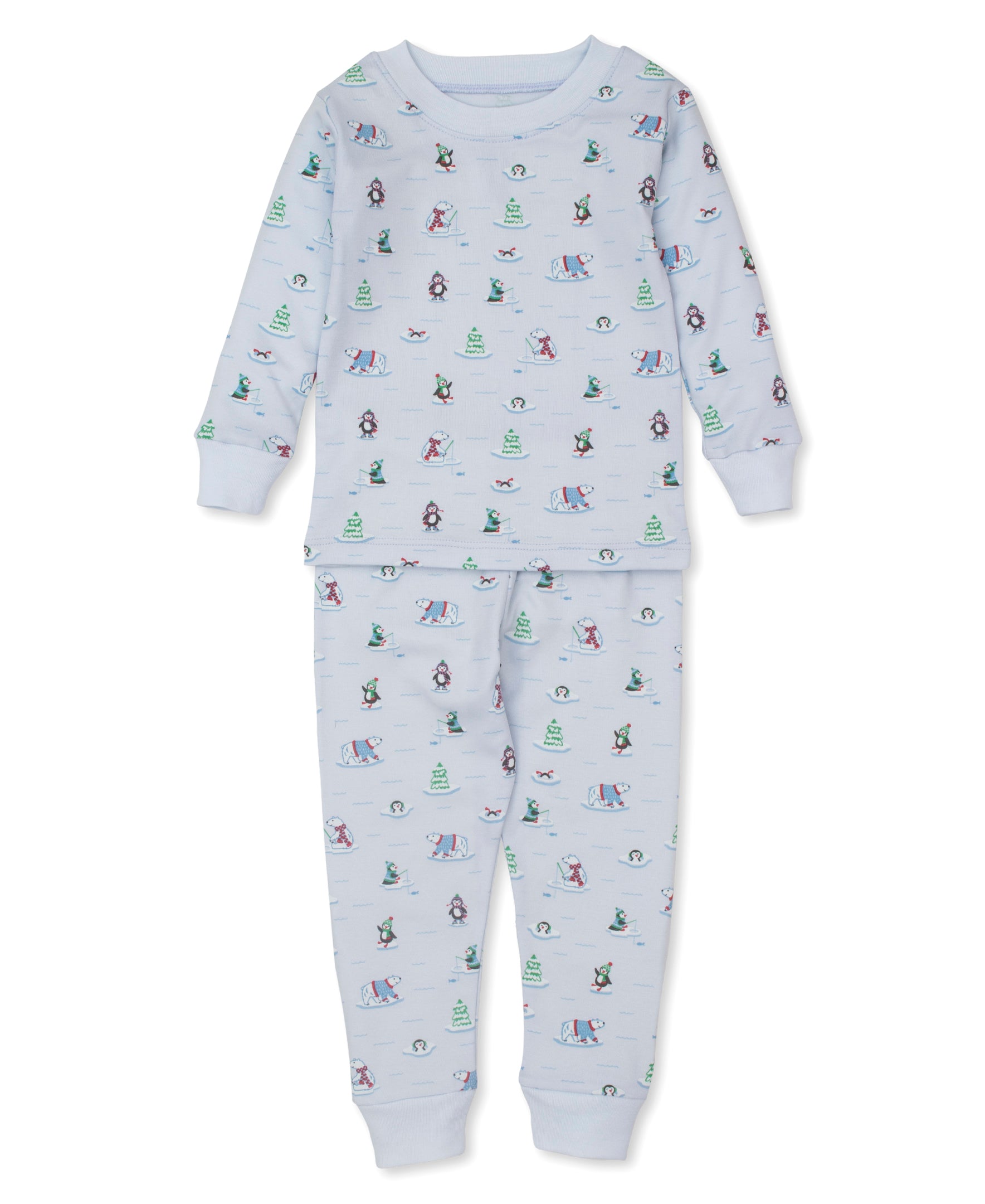 Penguins & Polar Bears Blue Pajama Set - Kissy Kissy
