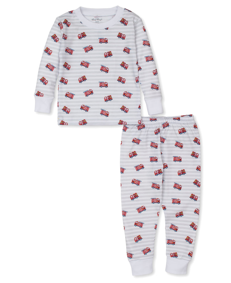 Firetruck Rescue Toddler Pajama Set - Kissy Kissy