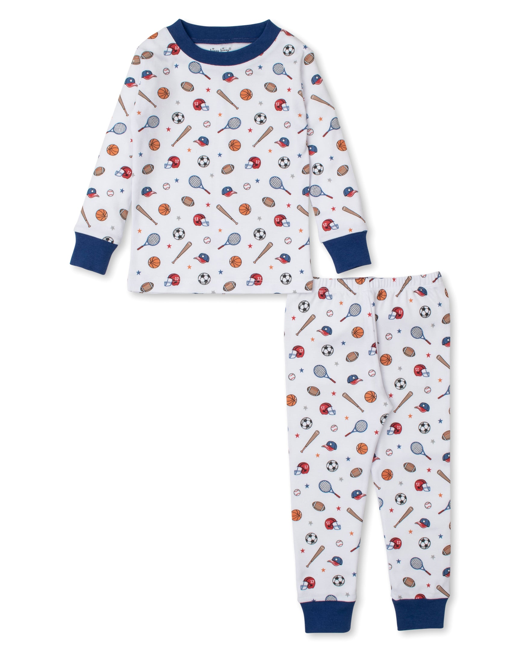 Sports Lineup Toddler Pajama Set - Kissy Kissy