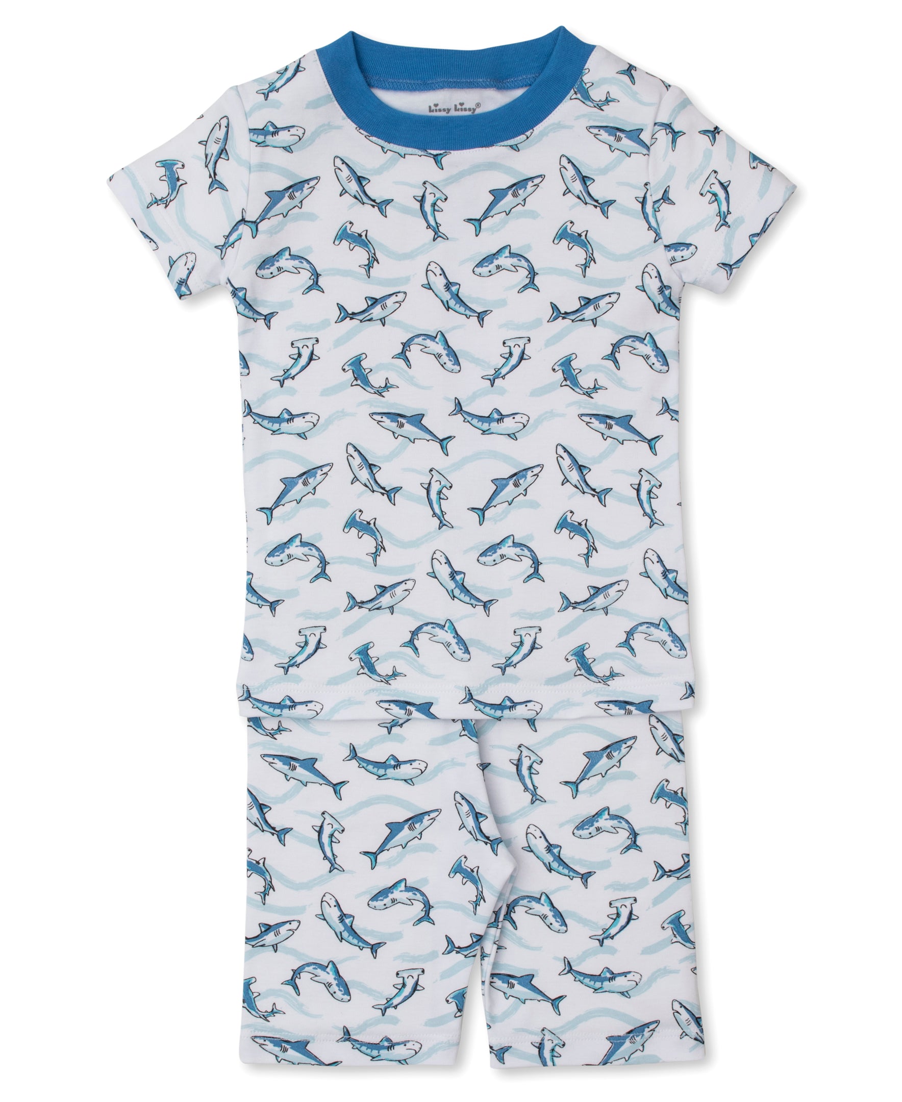Swift Sharks Toddler Short Pajama Set - Kissy Kissy