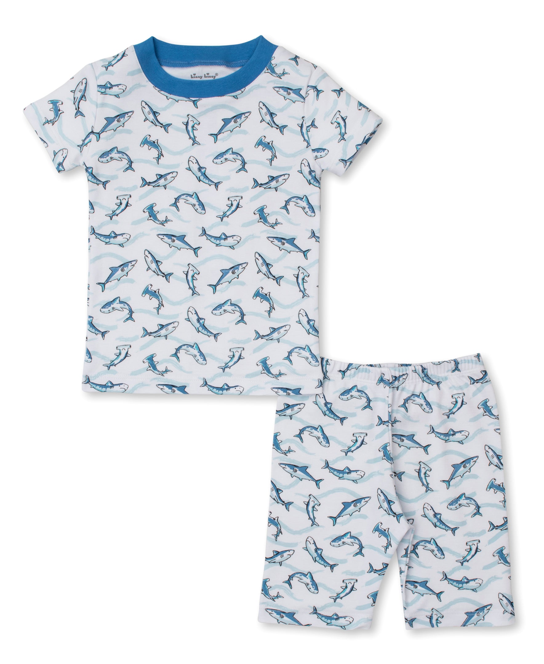 Swift Sharks Toddler Short Pajama Set - Kissy Kissy