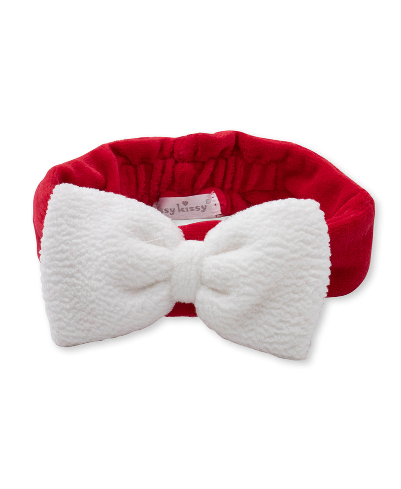 Santa's Sleigh Velour Headband - Kissy Kissy