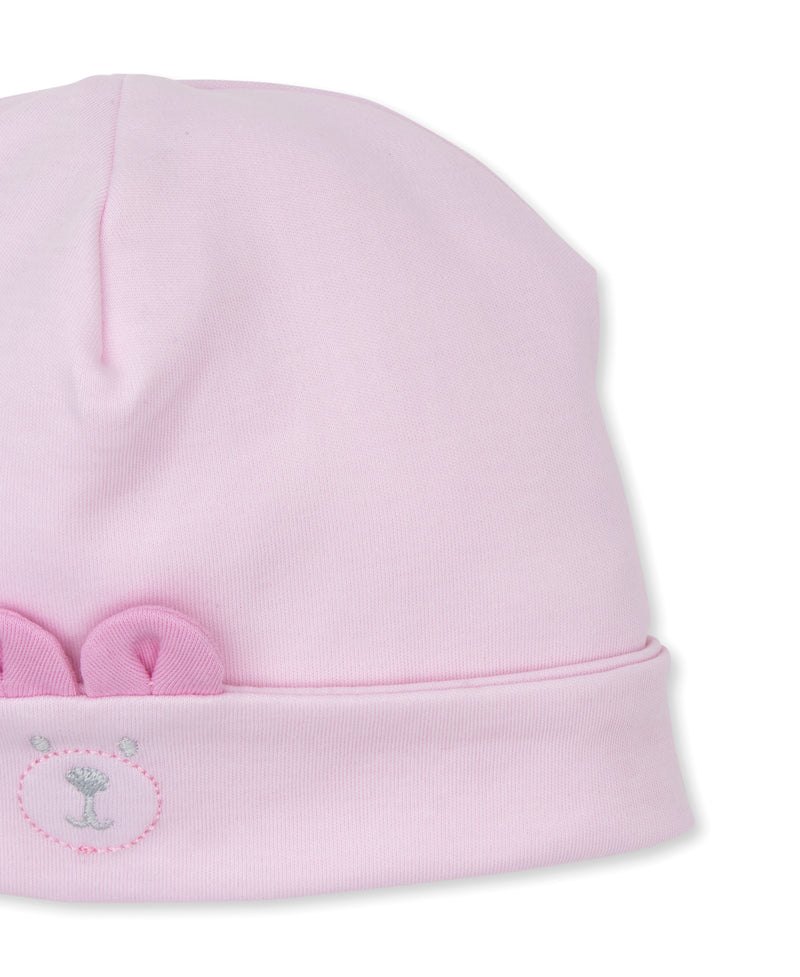 Beary Plaid Pink Hat - Kissy Kissy