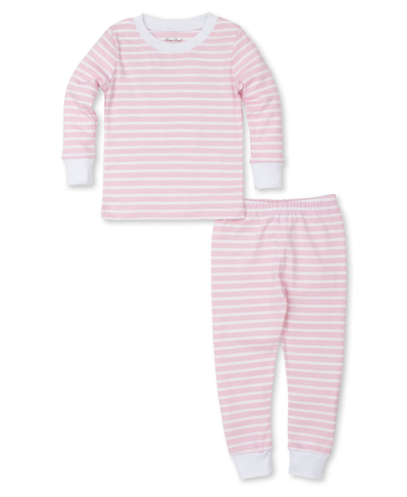 Team Stripes Pink Pajama Set - Kissy Kissy