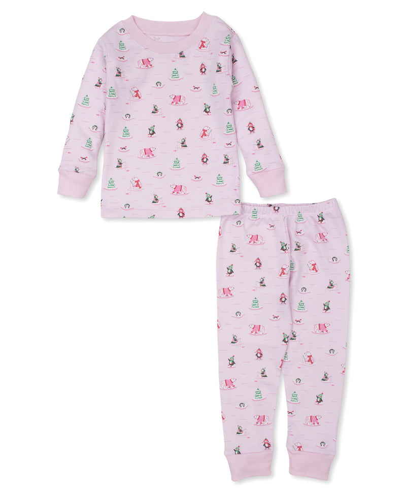 Penguins & Polar Bears Pink Pajama Set - Kissy Kissy